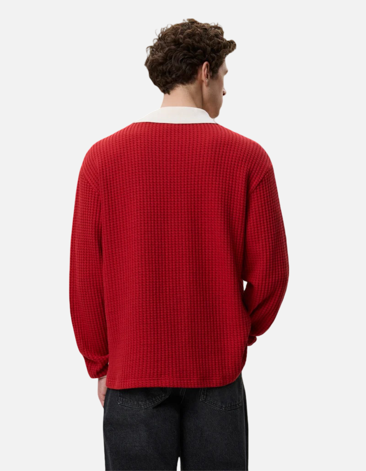 Polo Waffle samba red de Les Deux