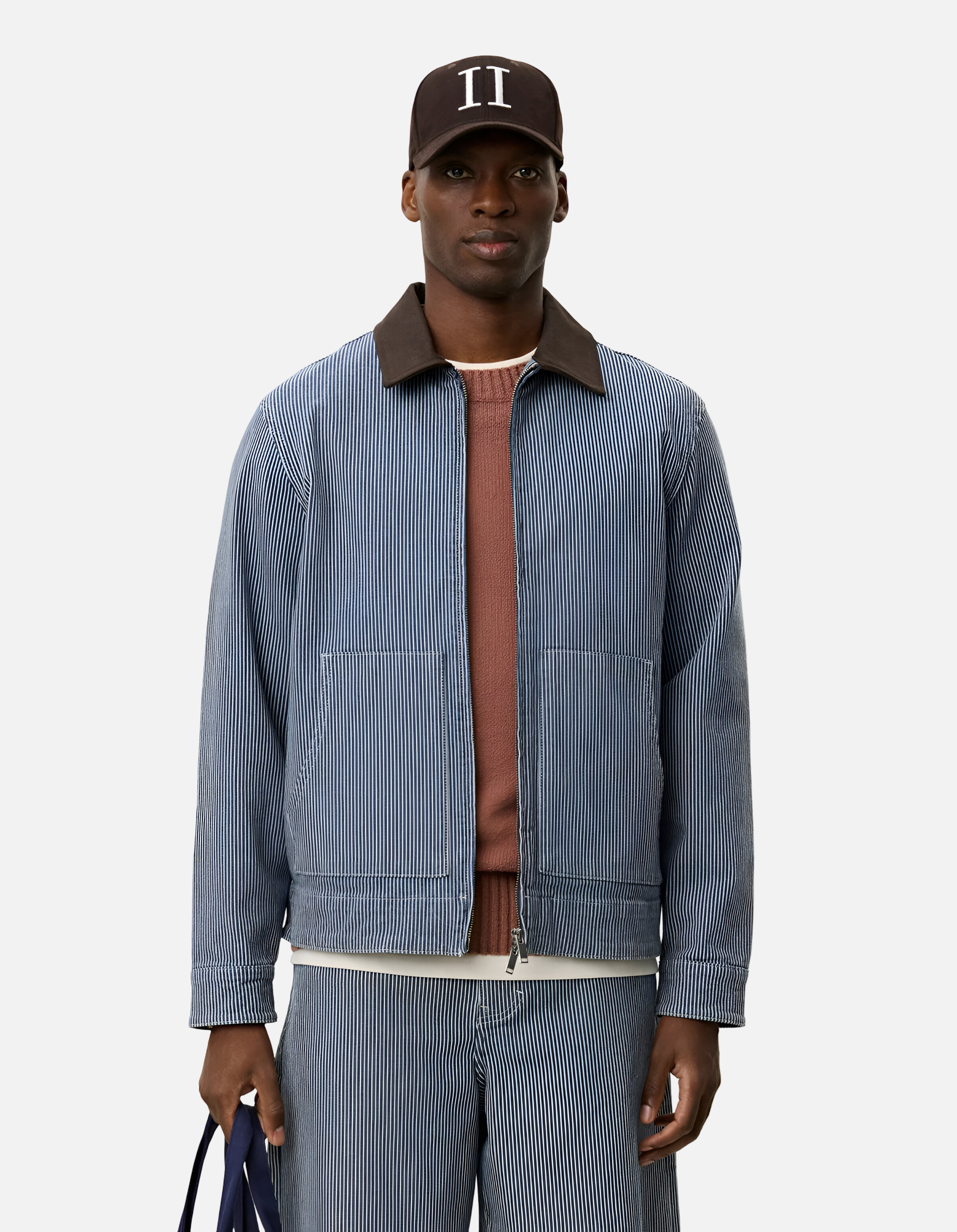 Chaqueta de rayas Robert de Les Deux
