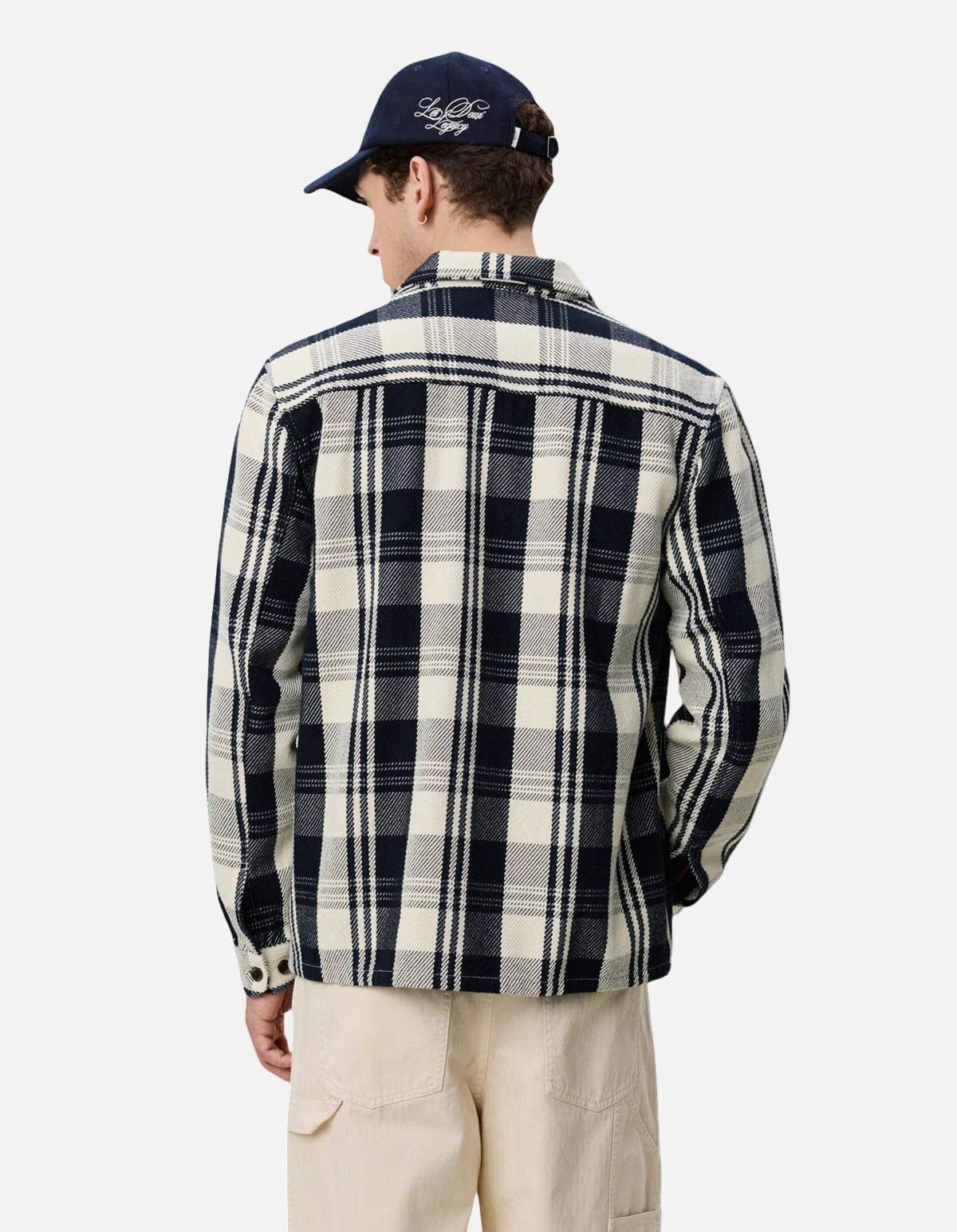 Sobrecamisa estructurada a cuadros de Les Deux