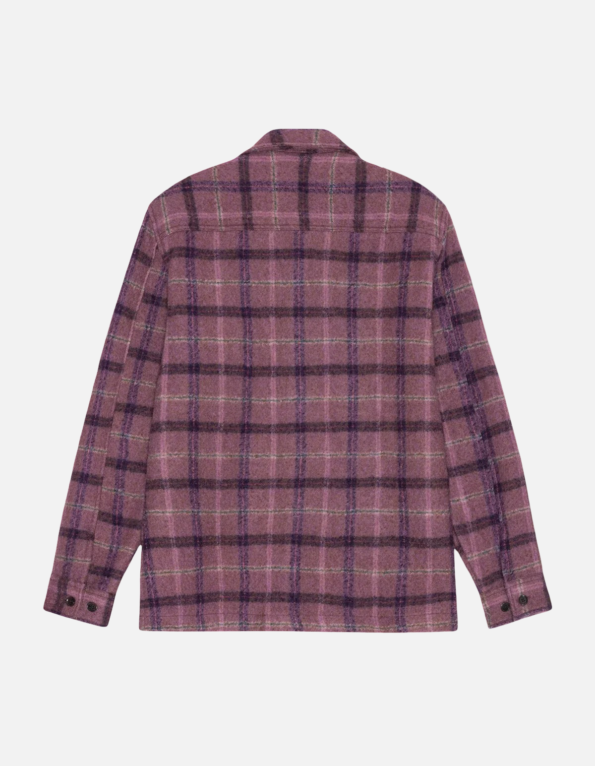 Sobrecamisa de lana a cuadros de Les Deux