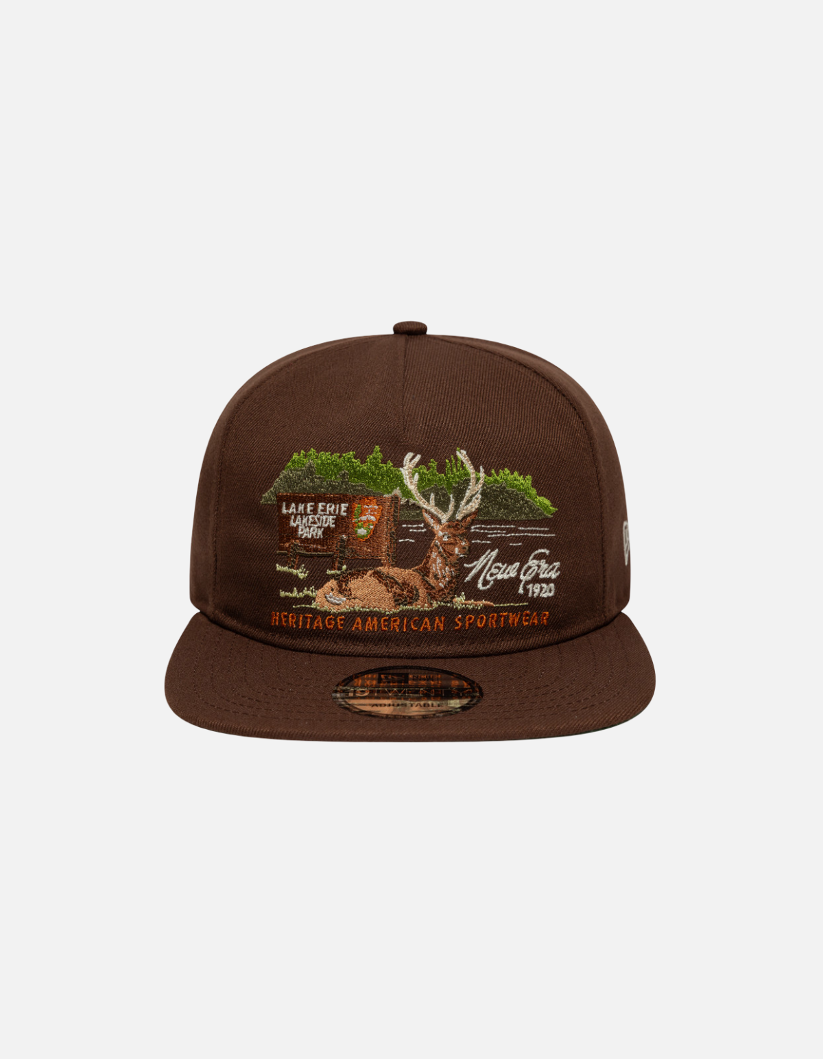 Gorra 19TWENTY New Era Outdoor Graphic Marrón