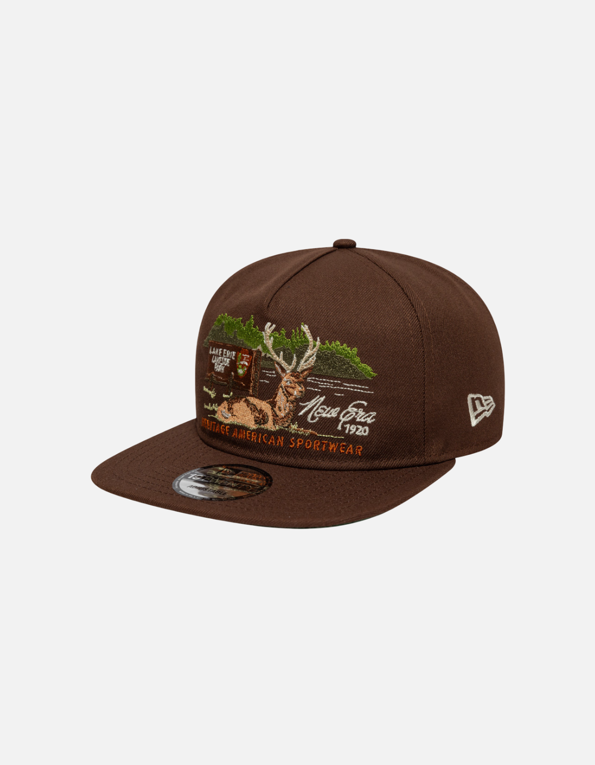 Gorra 19TWENTY New Era Outdoor Graphic Marrón