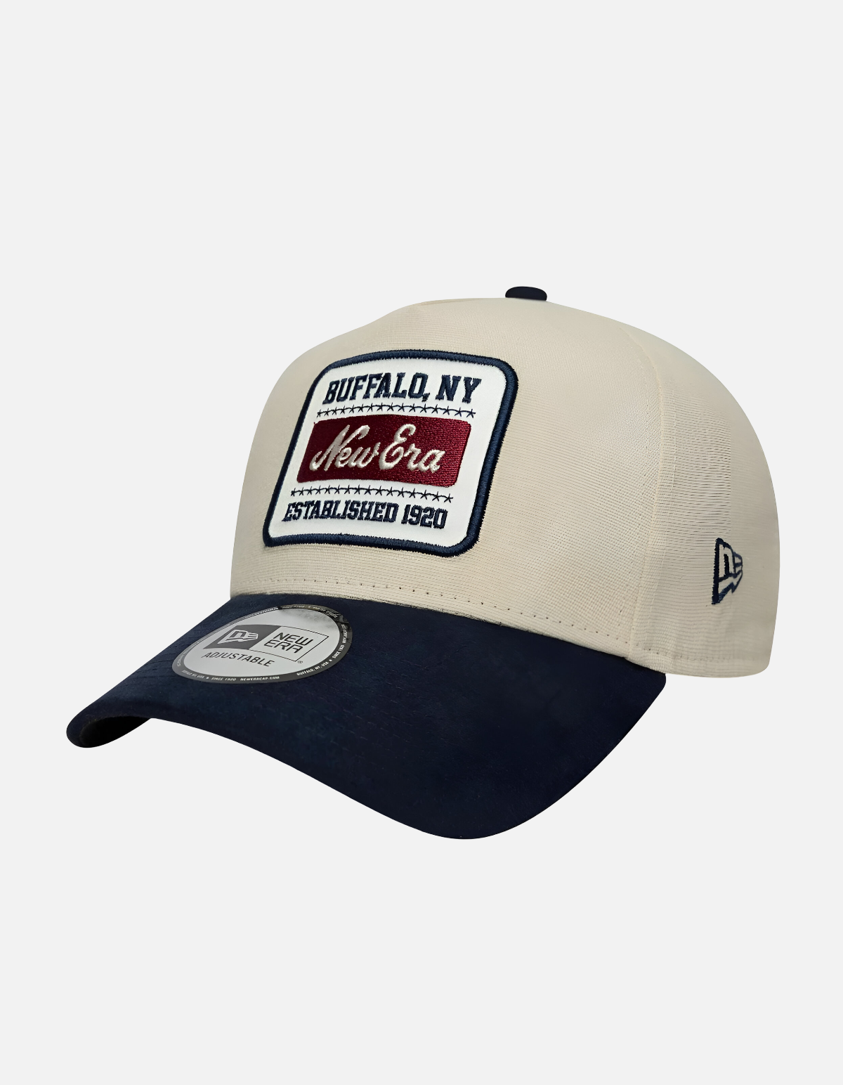 Gorra New Era Patch Suede 9FORTY E-Frame Beige