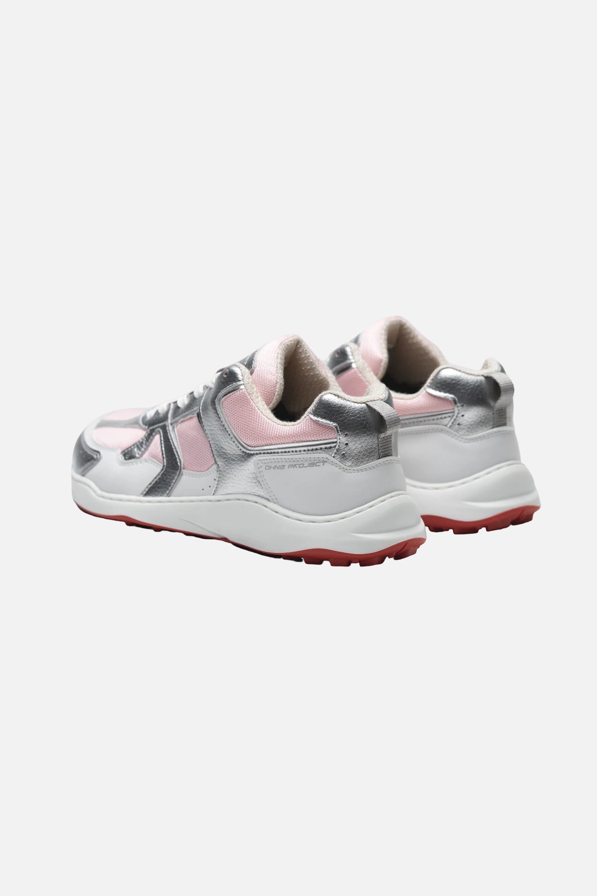 Zapatillas Barefoot Retro Run Silver Pink de Ohne Project