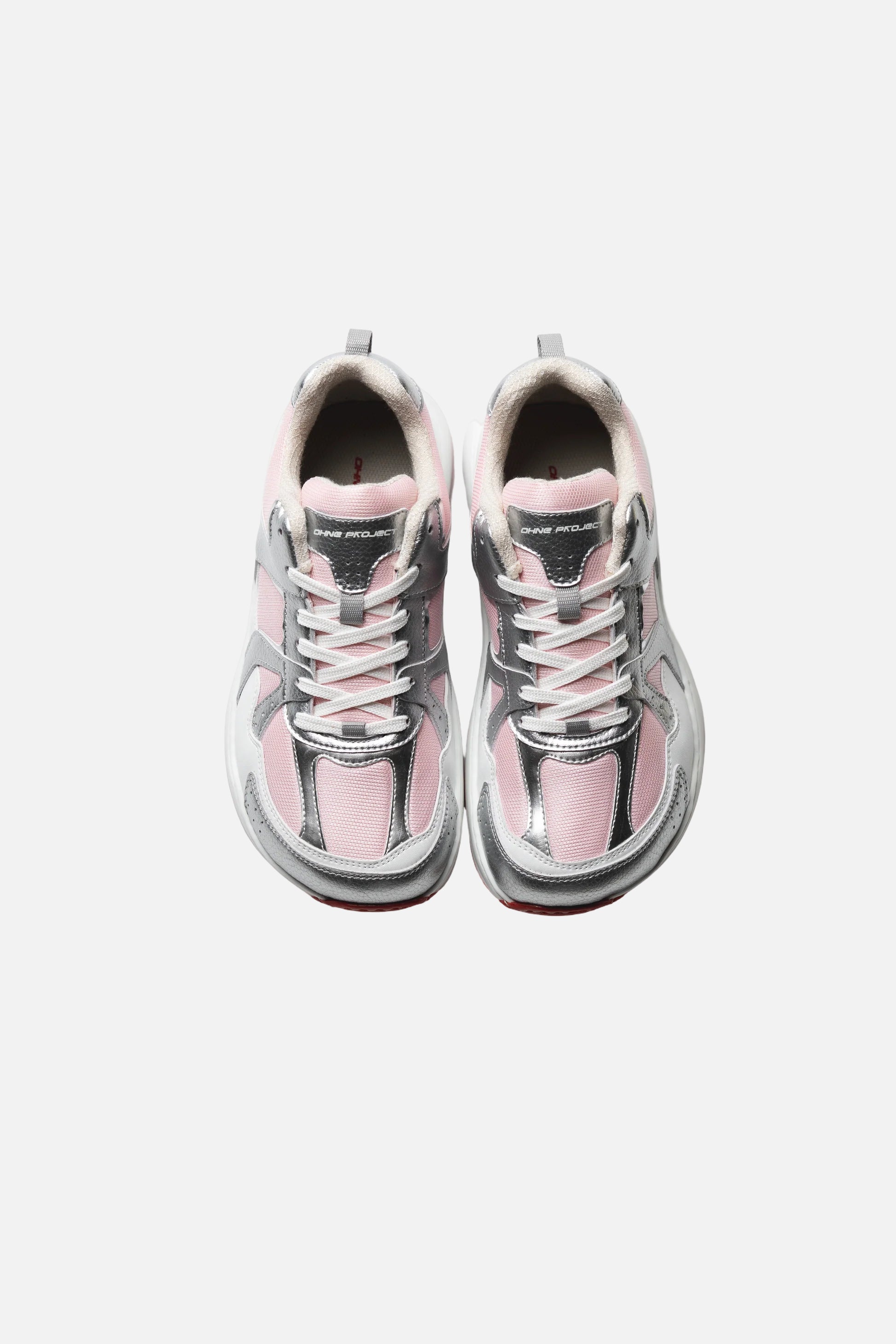 Zapatillas Barefoot Retro Run Silver Pink de Ohne Project