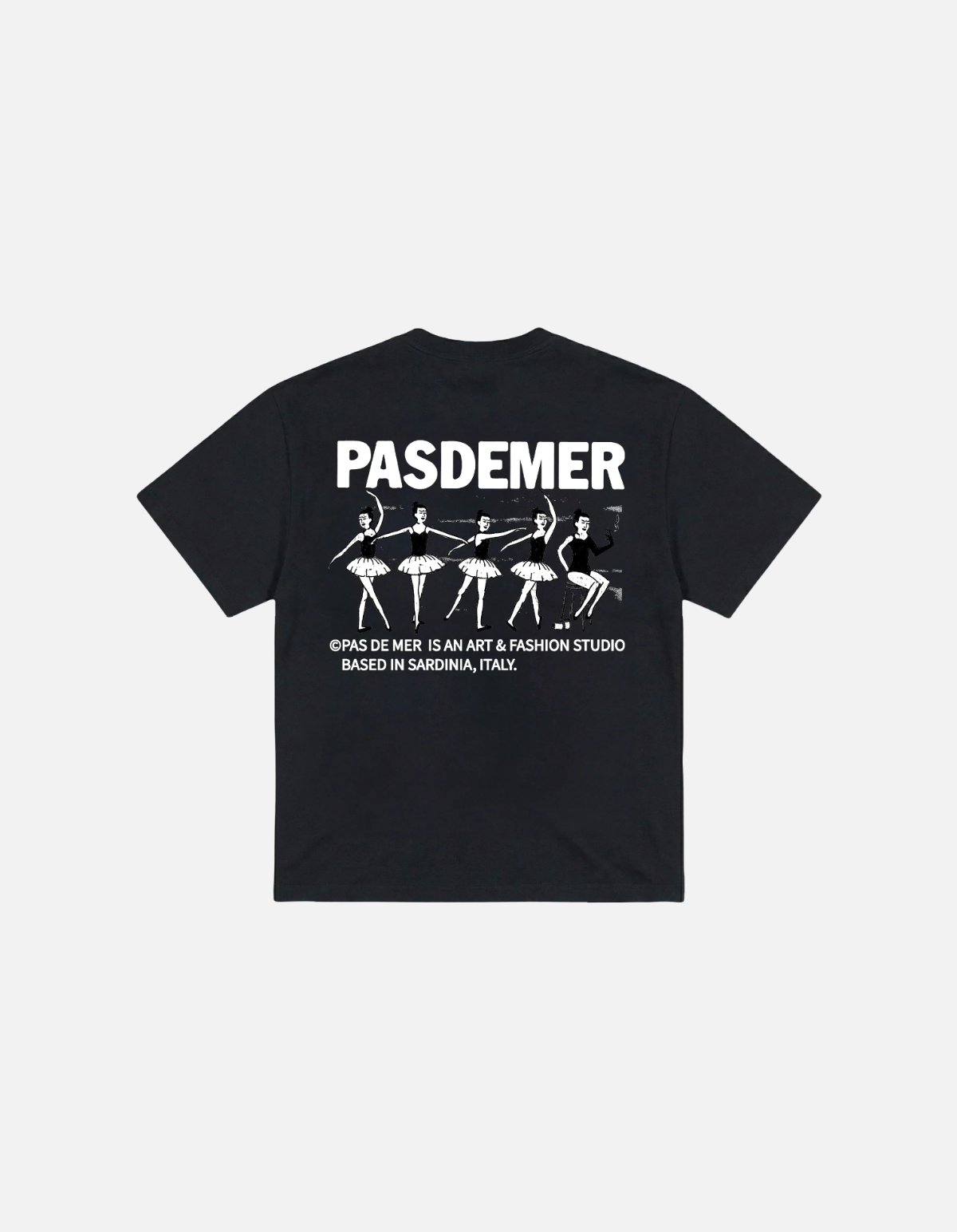Camiseta negra Ballet de Pasdemer