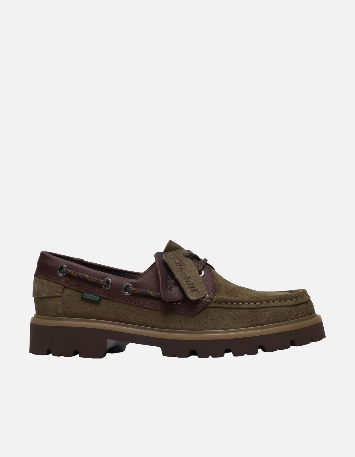 Cleyhill Boat En Verde De Clarks