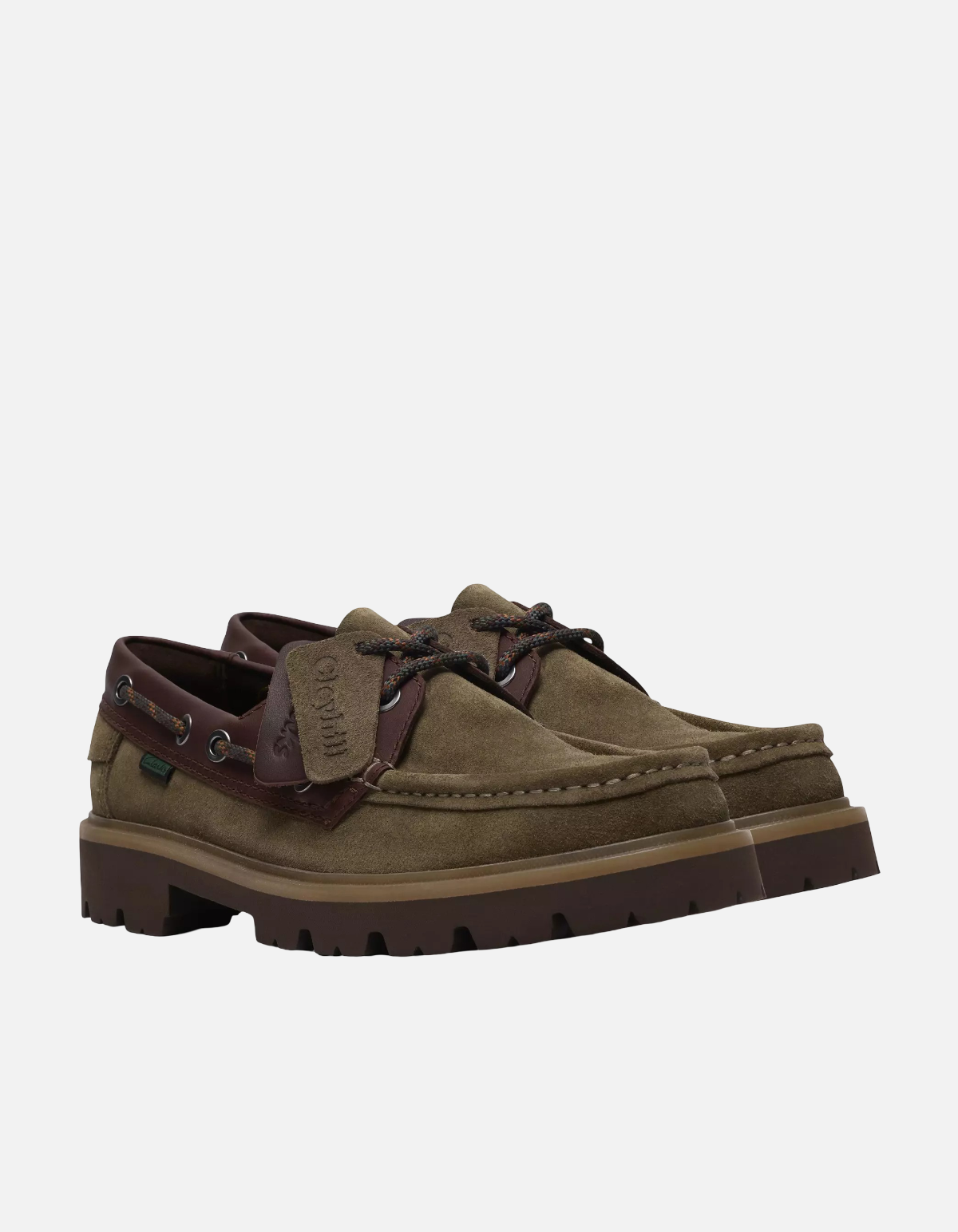 Cleyhill Boat En Verde De Clarks