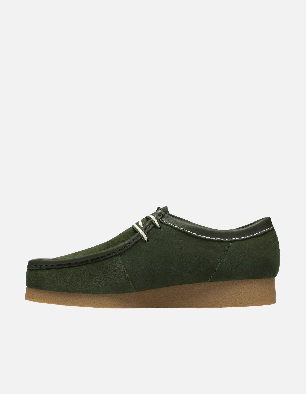 Wallabee Evo En Gamuza Verde De Clarks