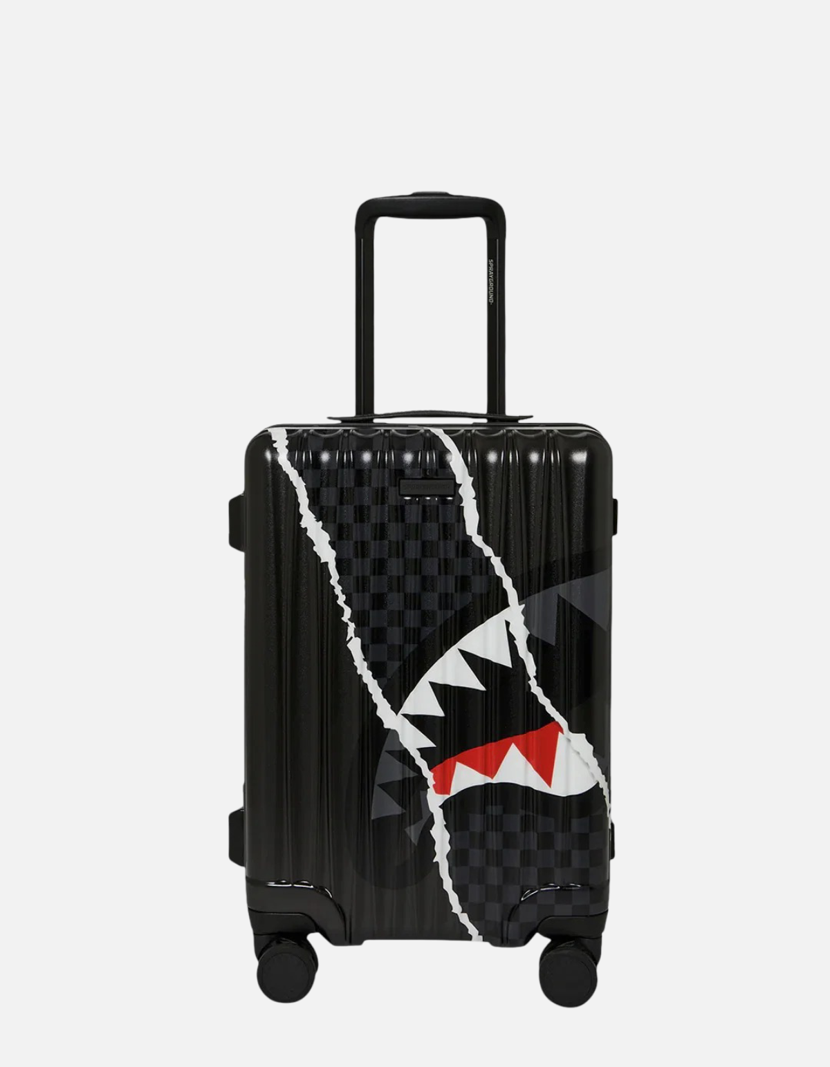 Maleta Center Rip Revealing Grey Check de Sprayground