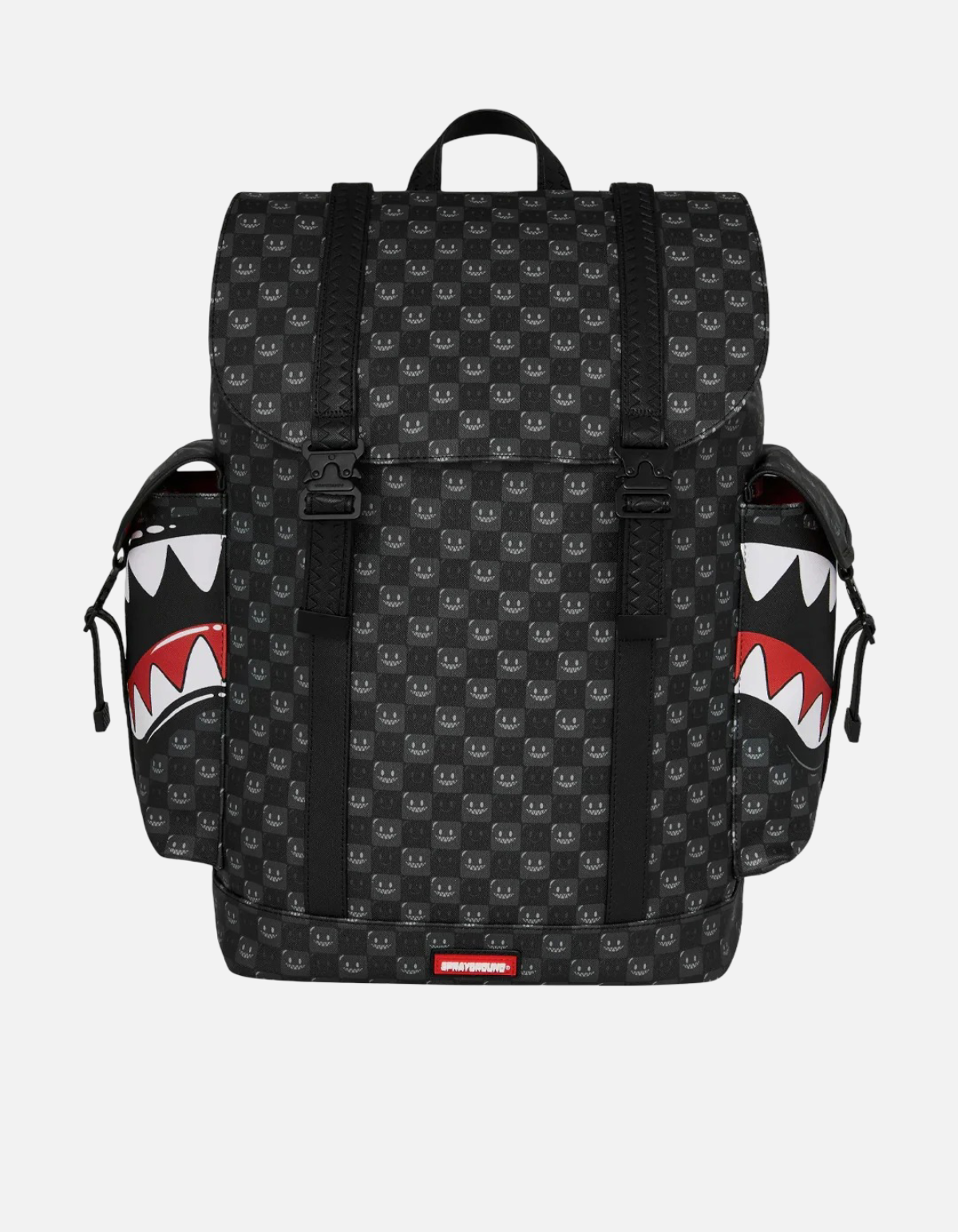 Mochila Monte Carlo Sharks In Paris Bubbly Black Check de Sprayground