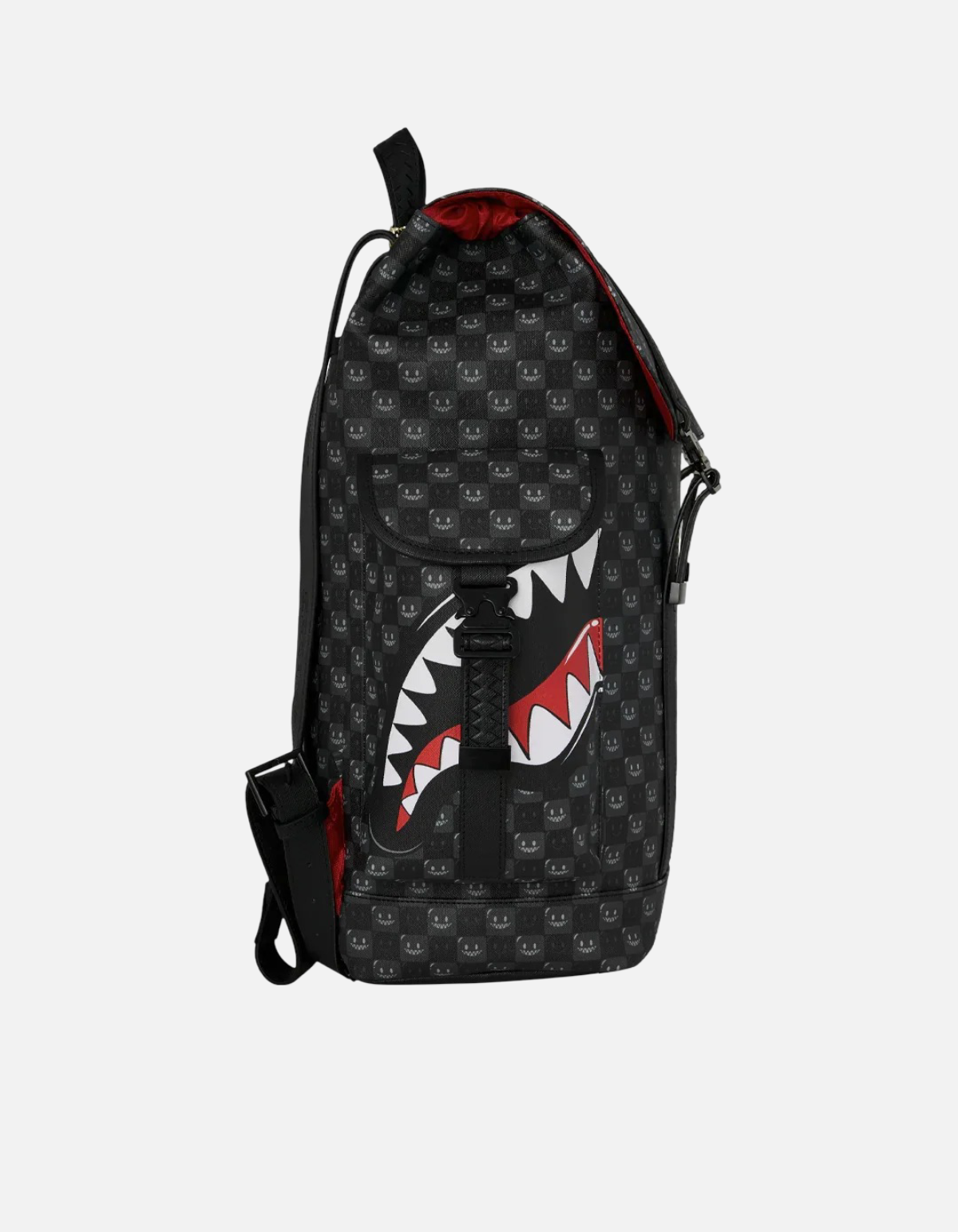 Mochila Monte Carlo Sharks In Paris Bubbly Black Check de Sprayground