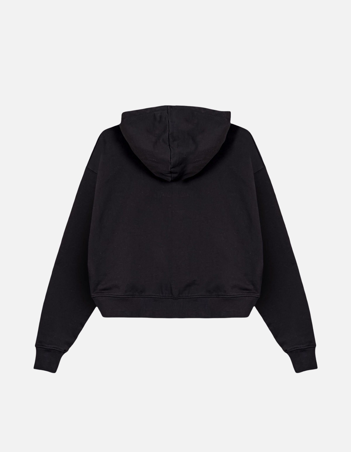 Sudadera Rise Above Fitted Zipper Black de Grimey