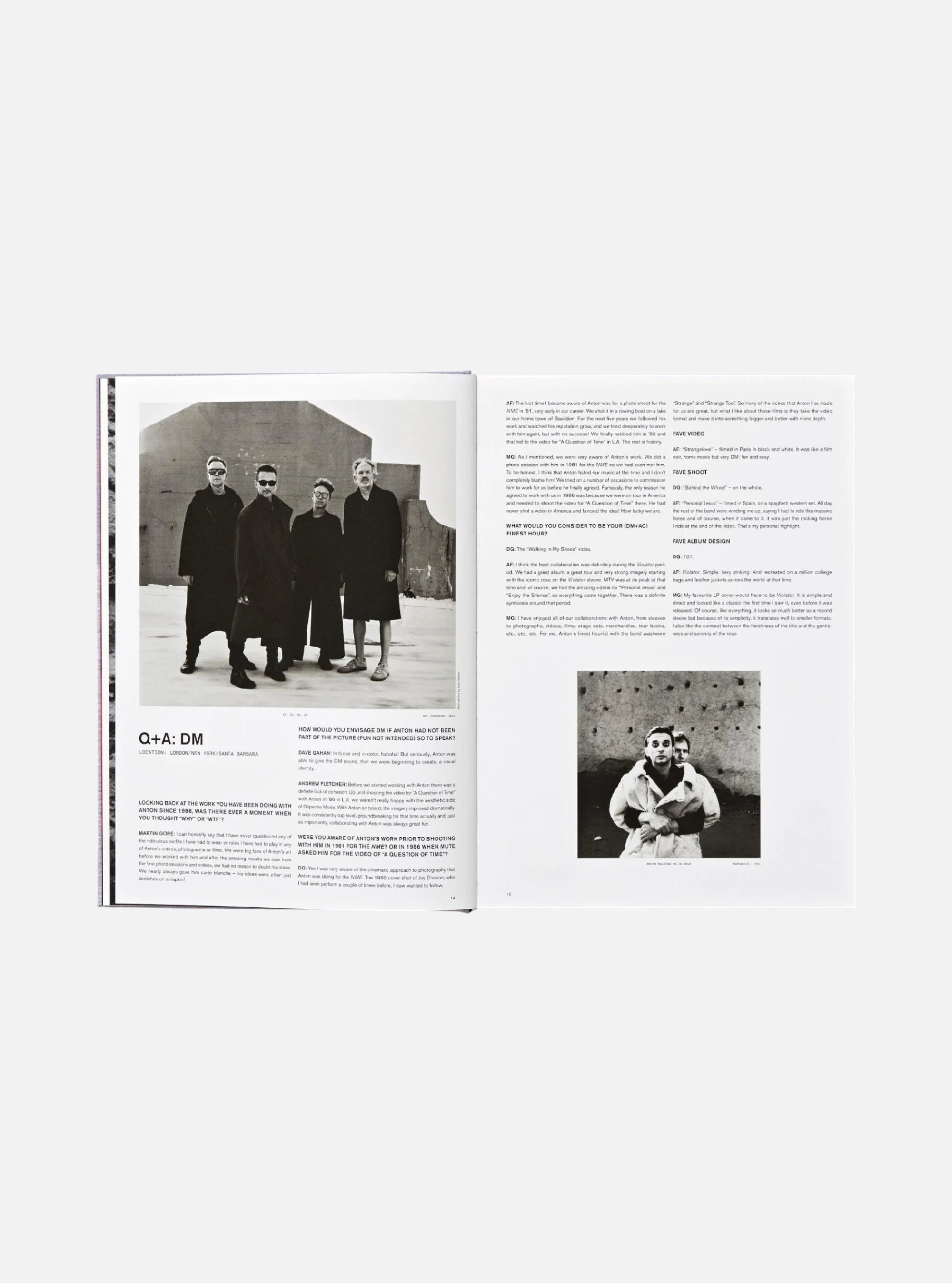 Depeche Mode by Anton Corbijn, de TASCHEN, XL