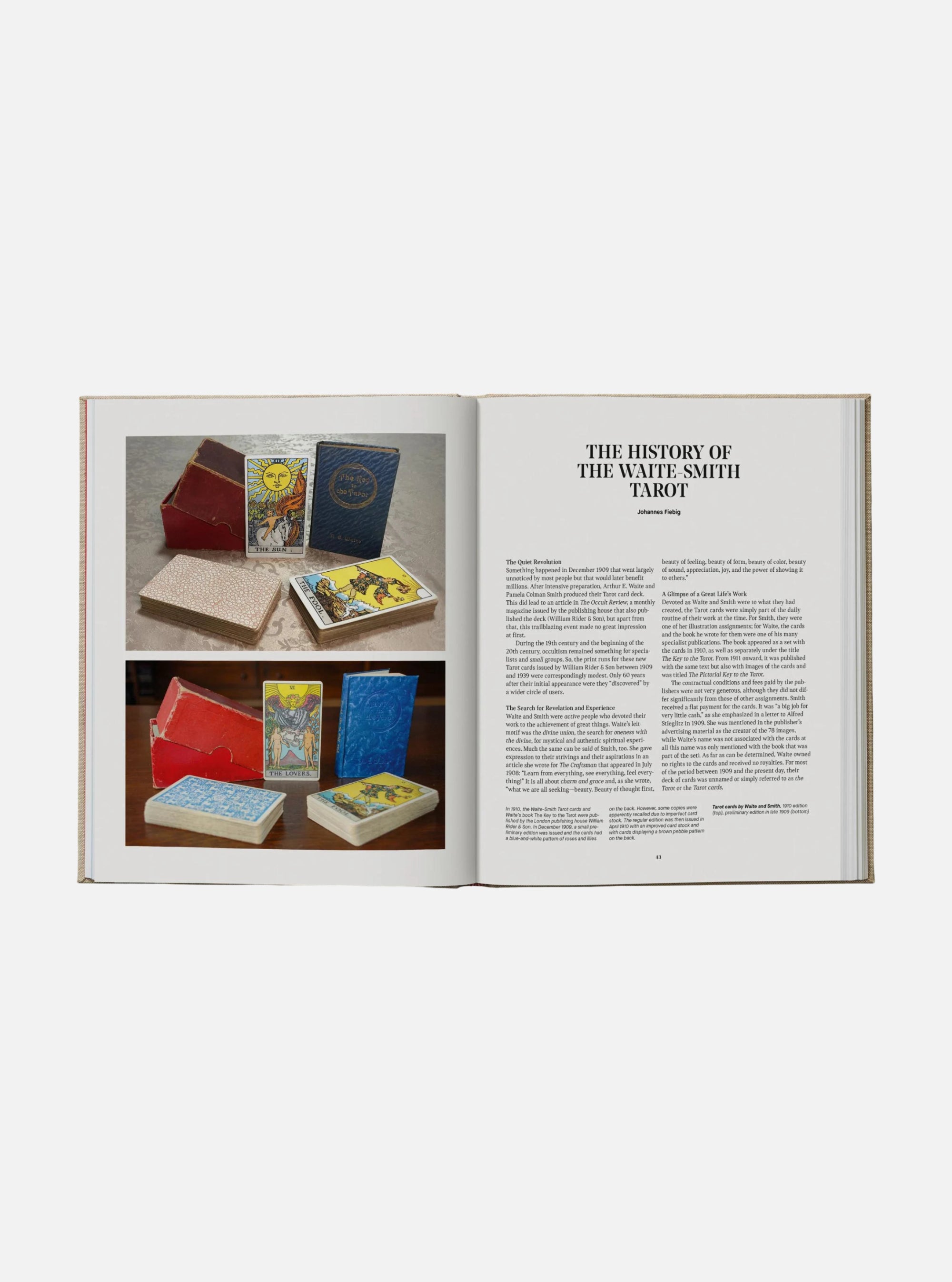 El Tarot de A.E. Waite y P. Colman Smith de Taschen