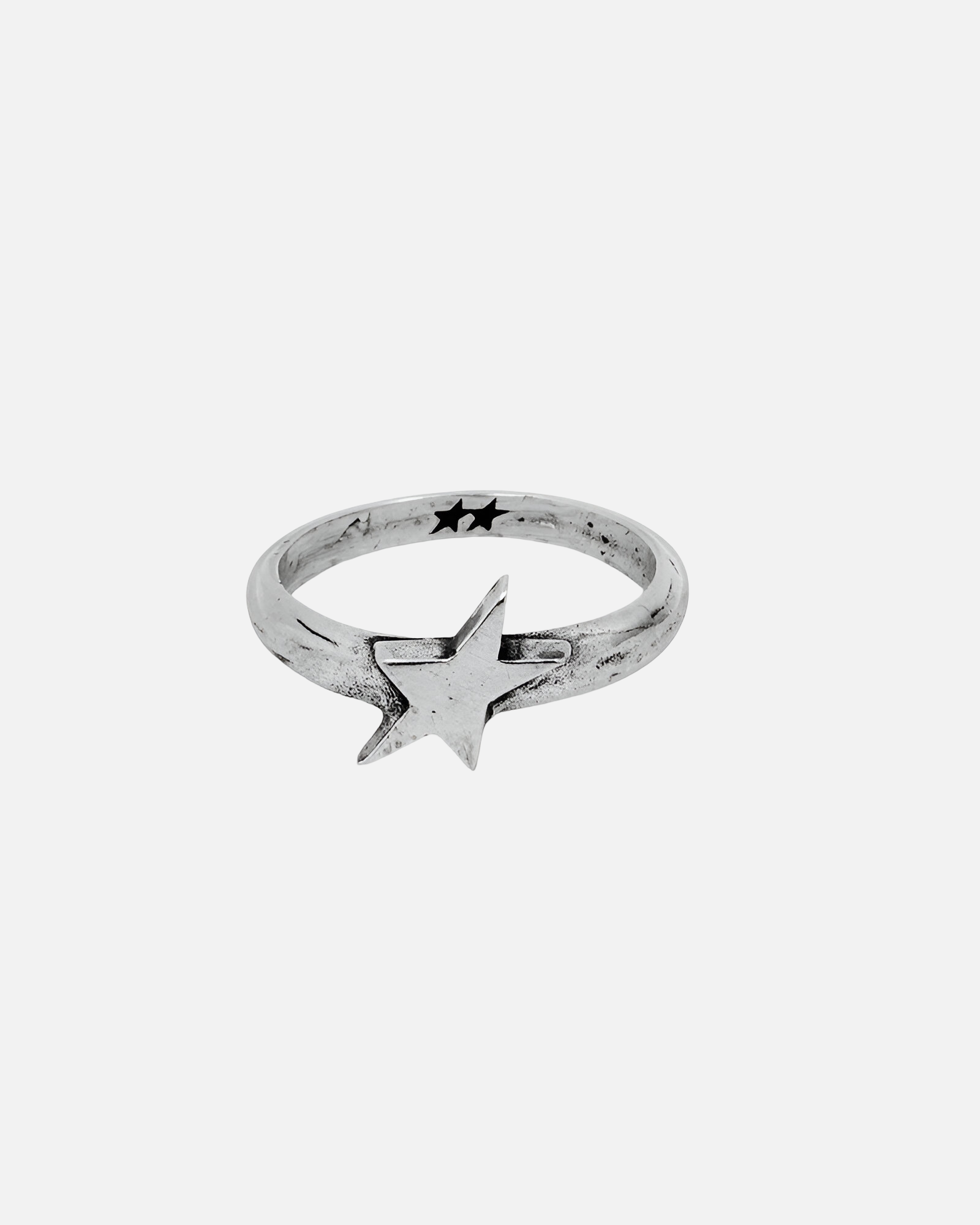 Single Star Signet Ring de Twojeys