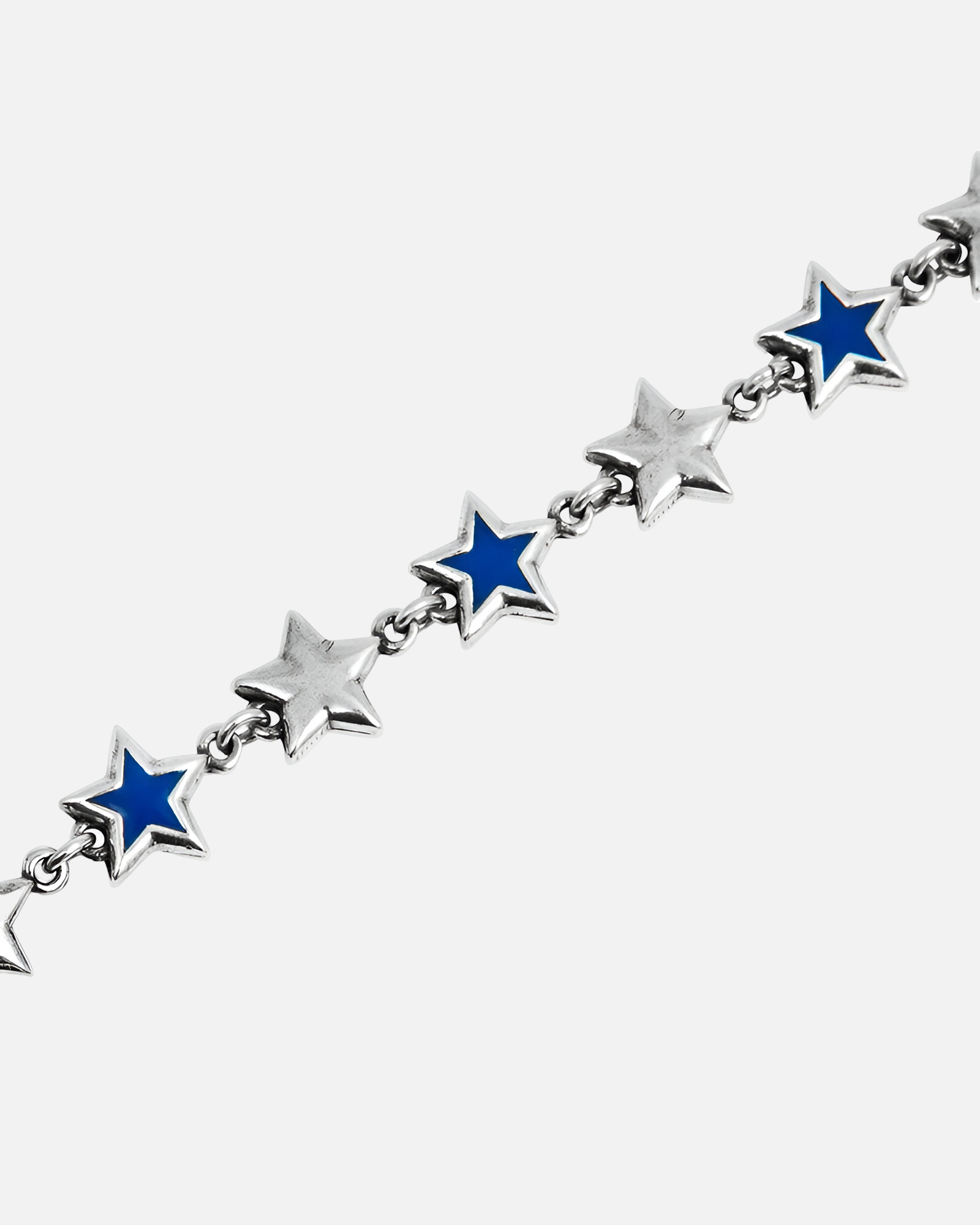 Pulsera Enameled Stars Azul de Twojeys