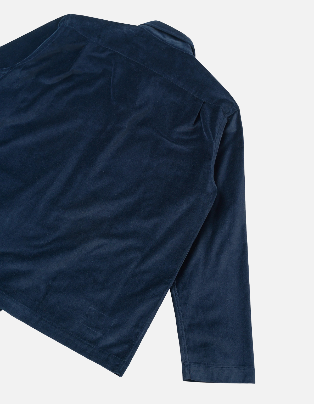 Sobrecamisa Dockside en velvet navy de Universal Works