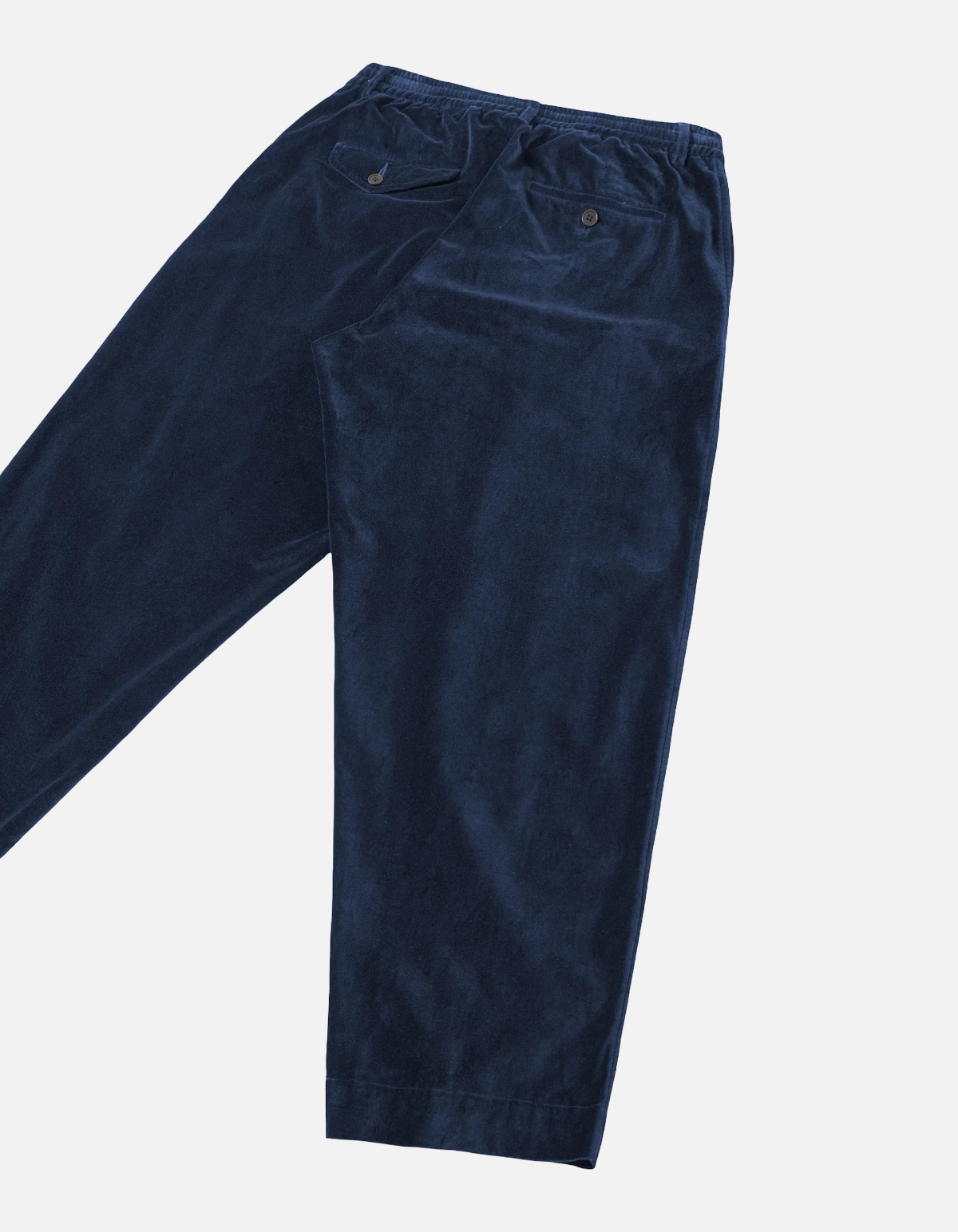 Pantalón Oxford velvet navy de Universal Works