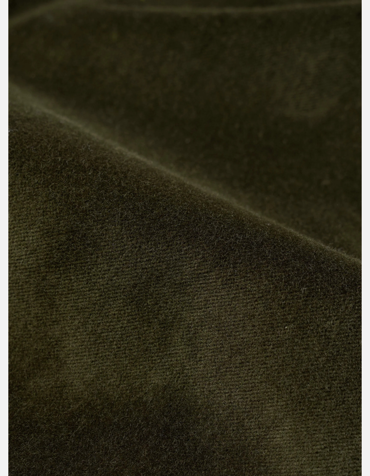 Pantalón Oxford velvet oliva de Universal Works