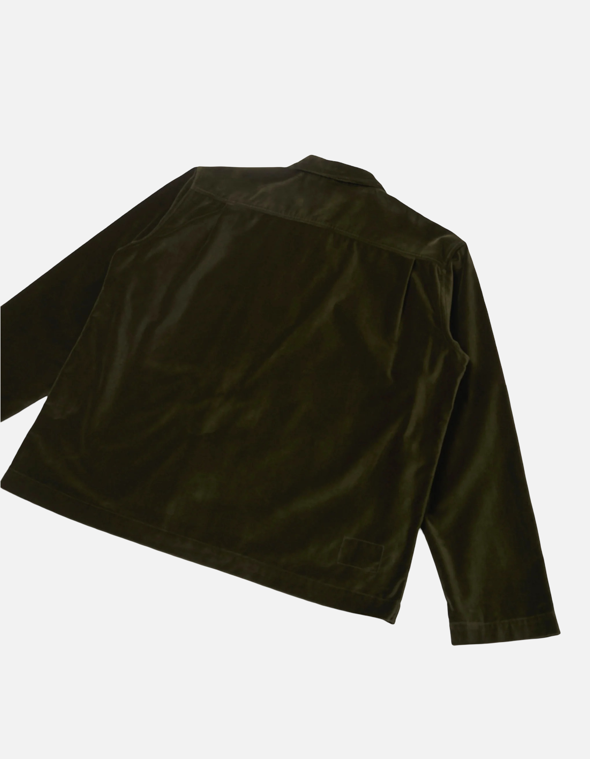 Sobrecamisa Dockside en velvet green de Universal Works