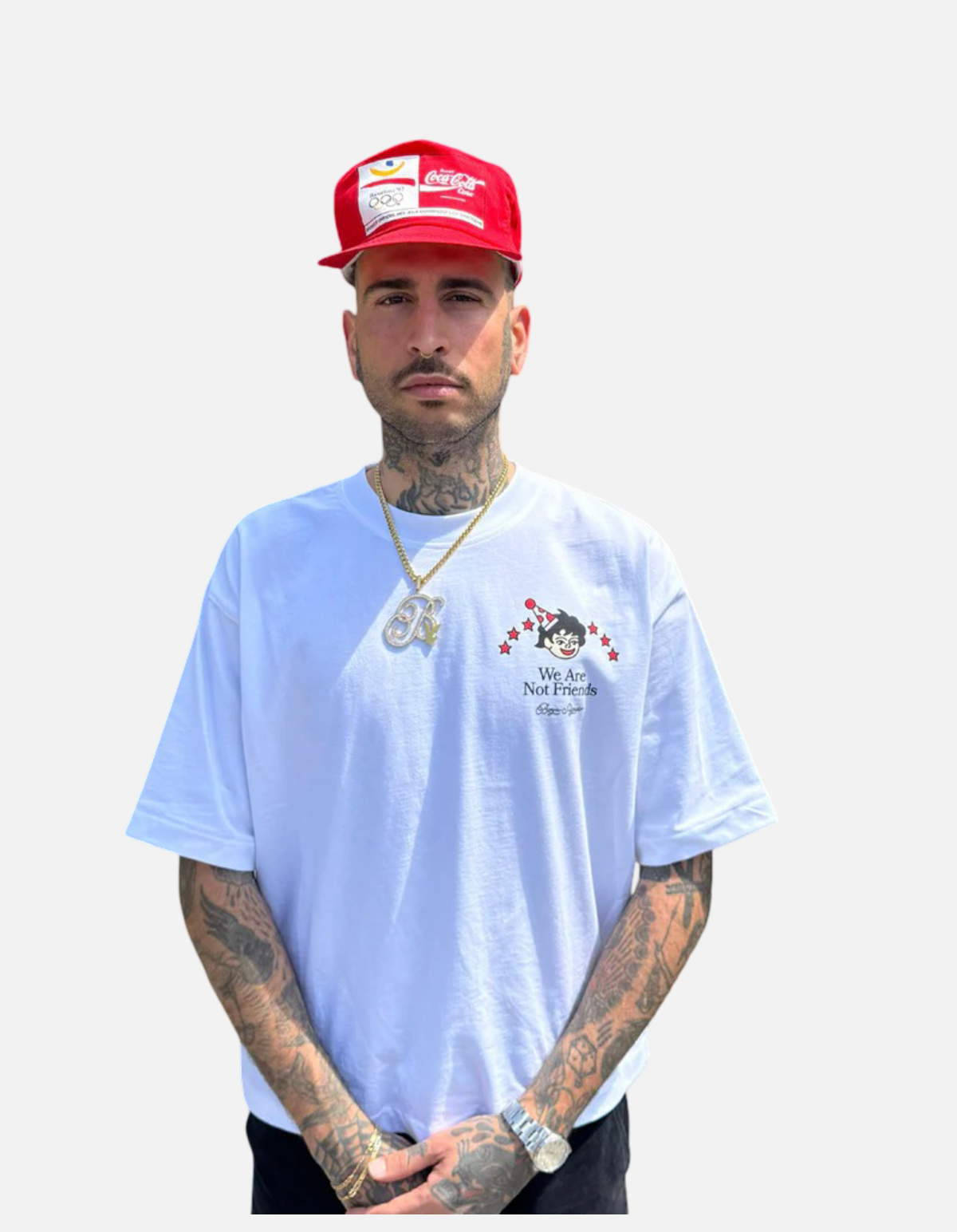 Camisa Boxy x Borja Silgado de We Are Not Friends