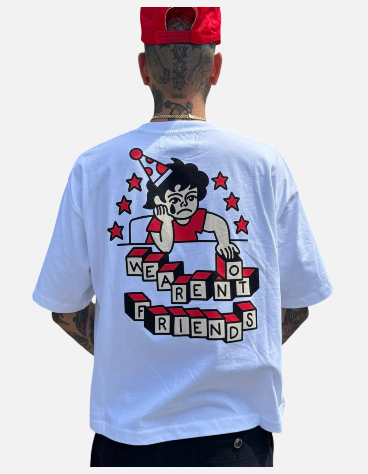 Camisa Boxy x Borja Silgado de We Are Not Friends