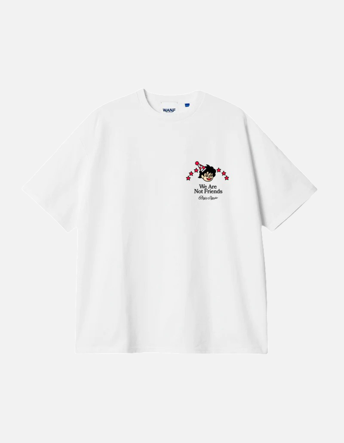 Camisa Boxy x Borja Silgado de We Are Not Friends