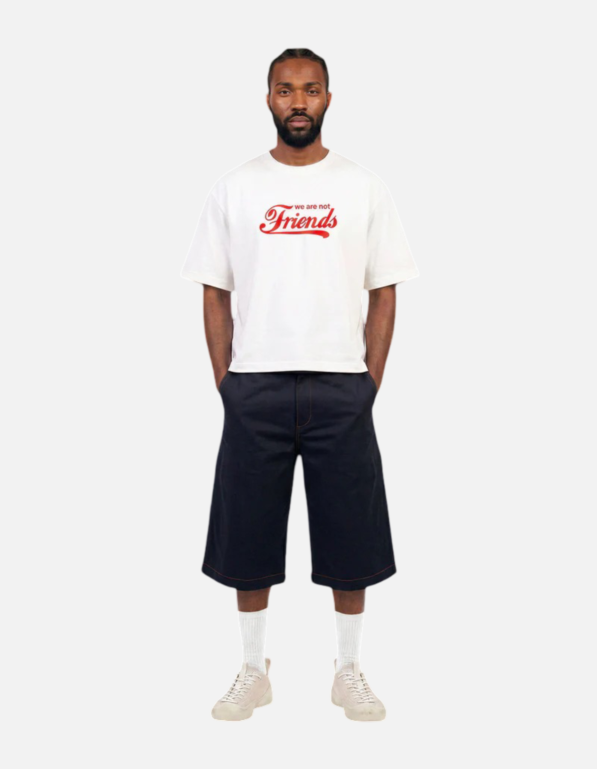 Camiseta Boxy Fresh Friends de We Are Not Friends