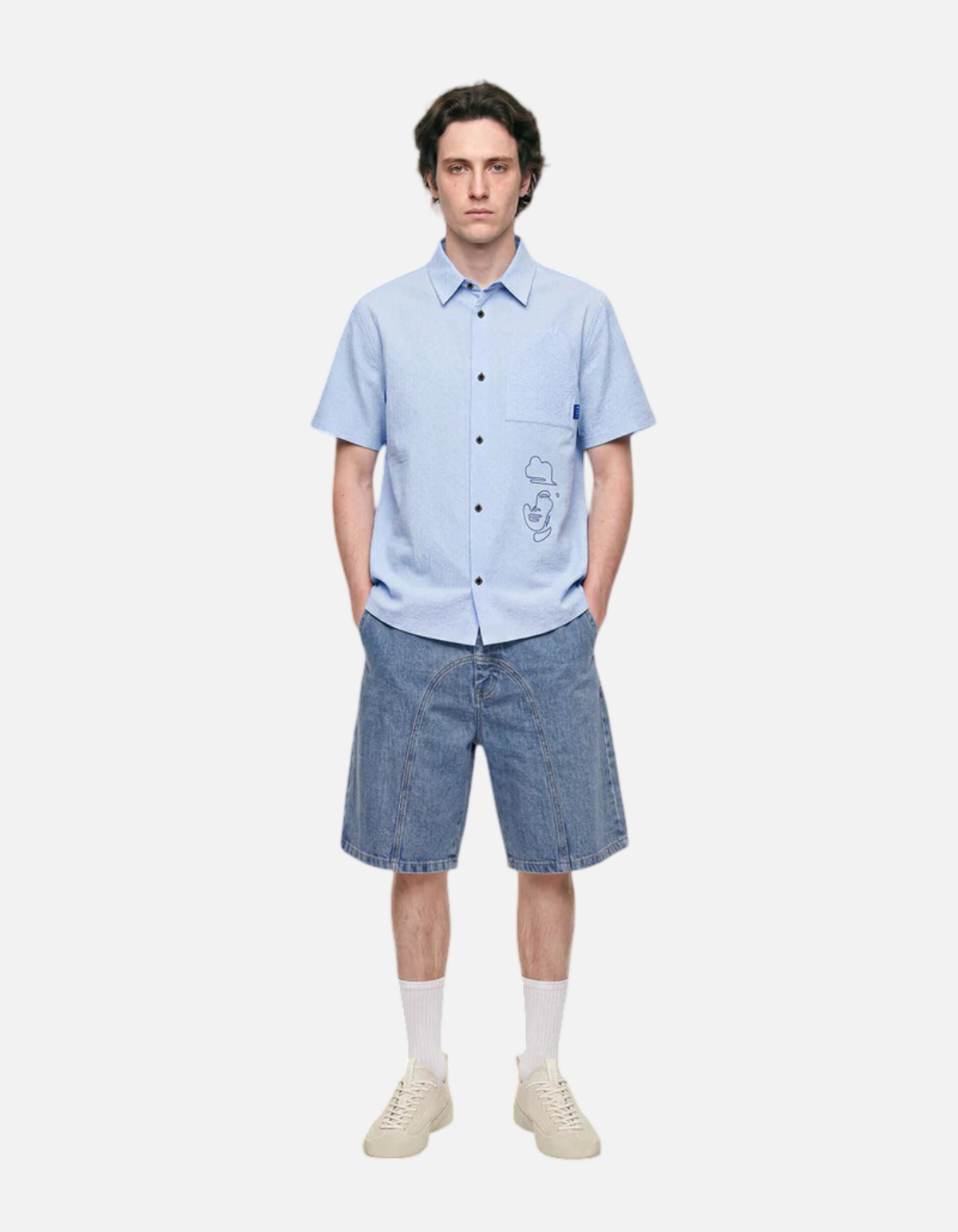 Denim Donburi Shorts de We Are Not Friends