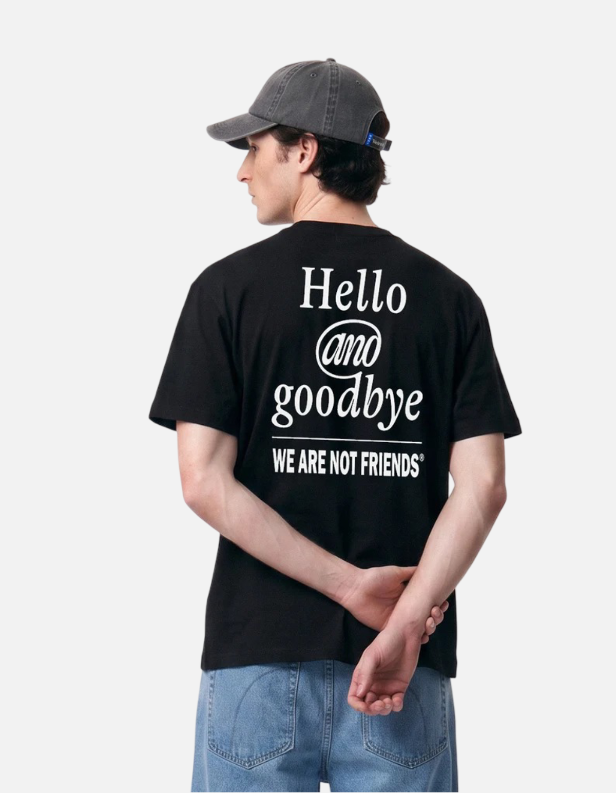 Camiseta Hello&Goodbye de We Are Not Friends