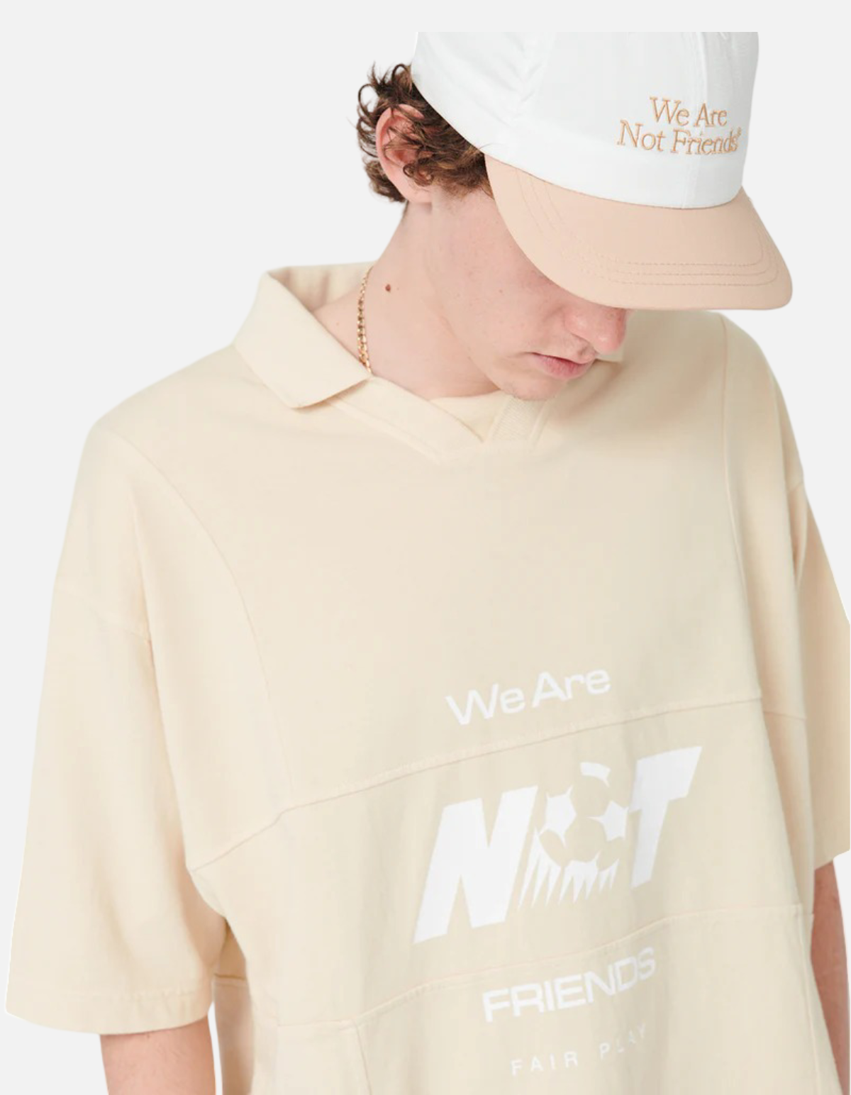 Camiseta Boxy World Play de We Are Not Friends