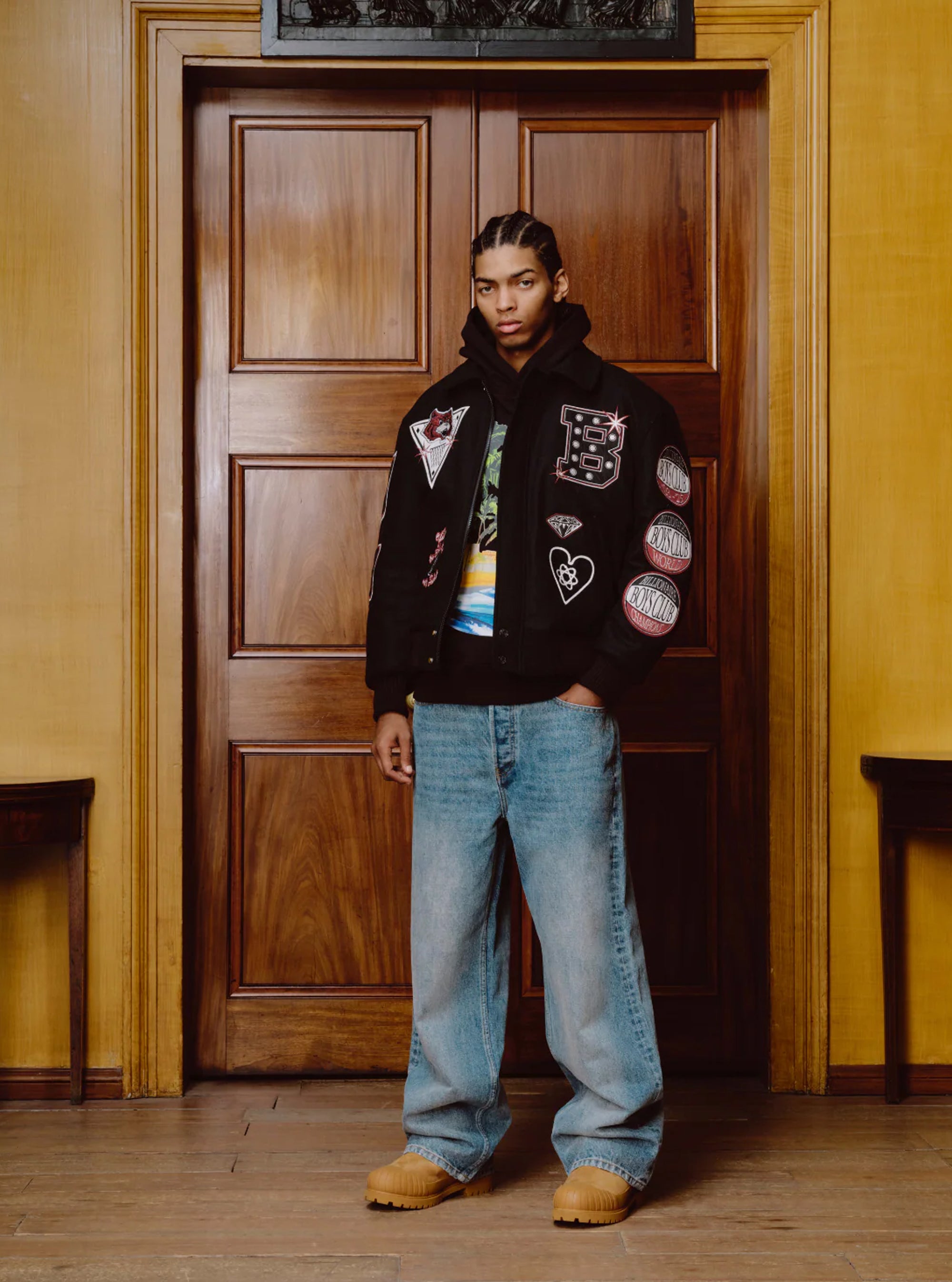 Chaqueta bomber universitaria Billionaire Boys Club