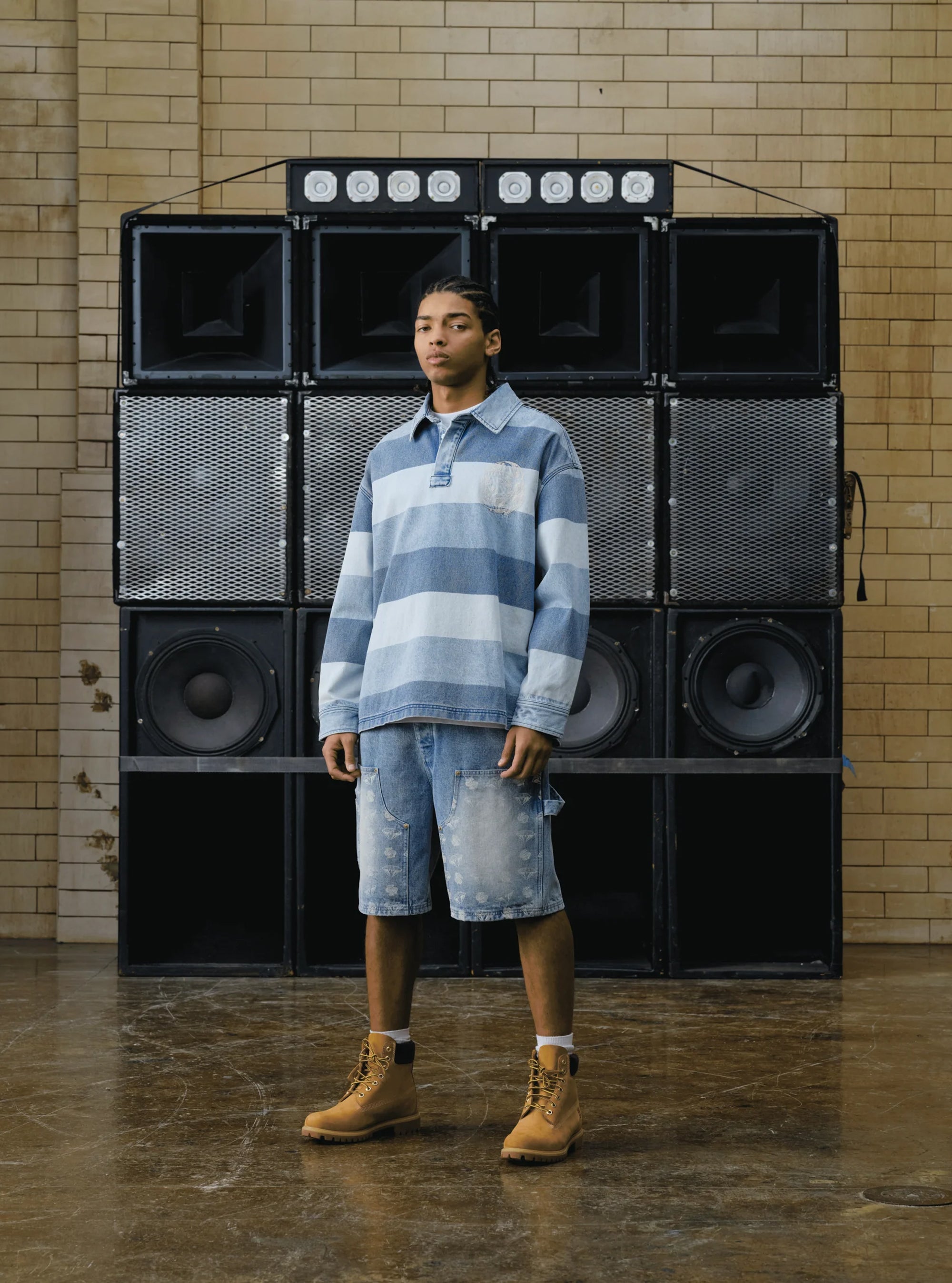 Pantalón corto Denim Diamonds & Dollars de Billionaire Boys Club