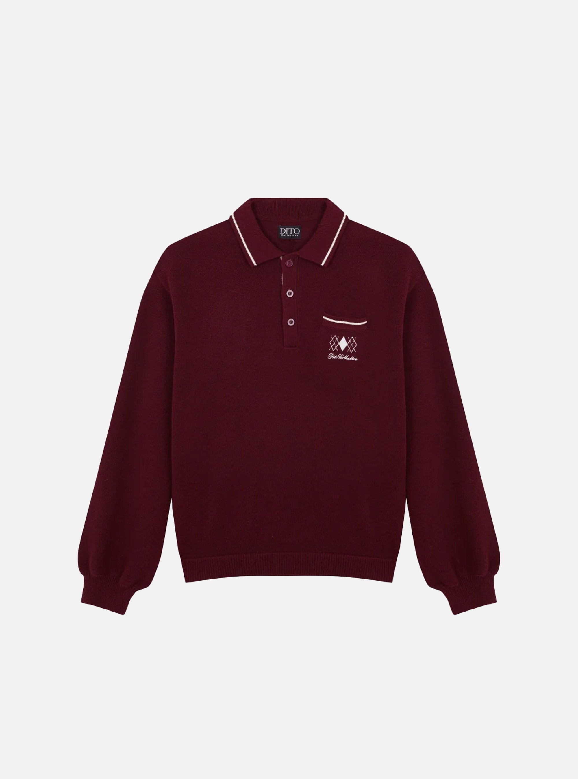 Polo de cuello retro de Dito Collective