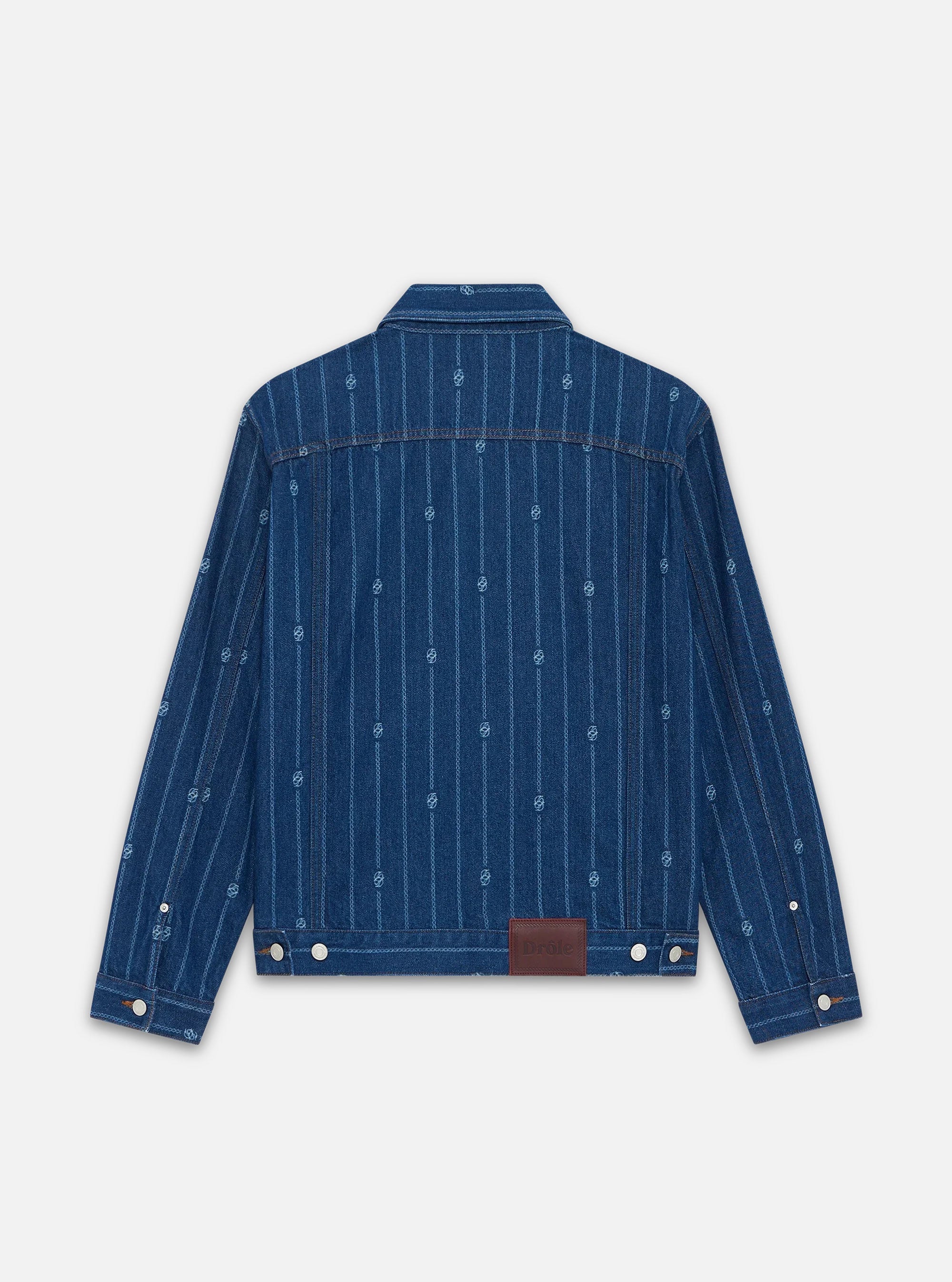 Chaqueta Denim Monogram de Drôle de Monsieur