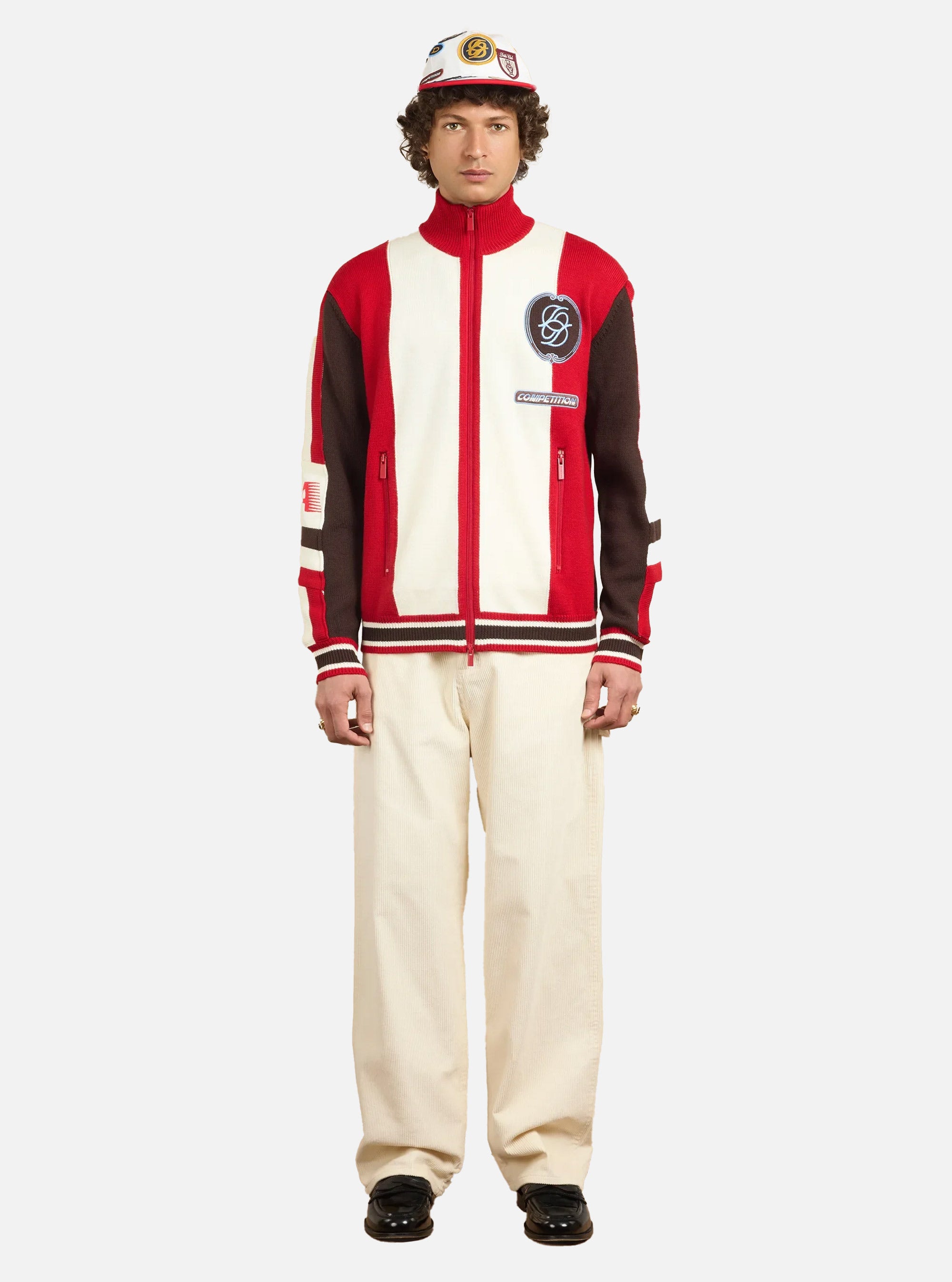 Chaqueta Racing con cremallera de Drôle de Monsieur