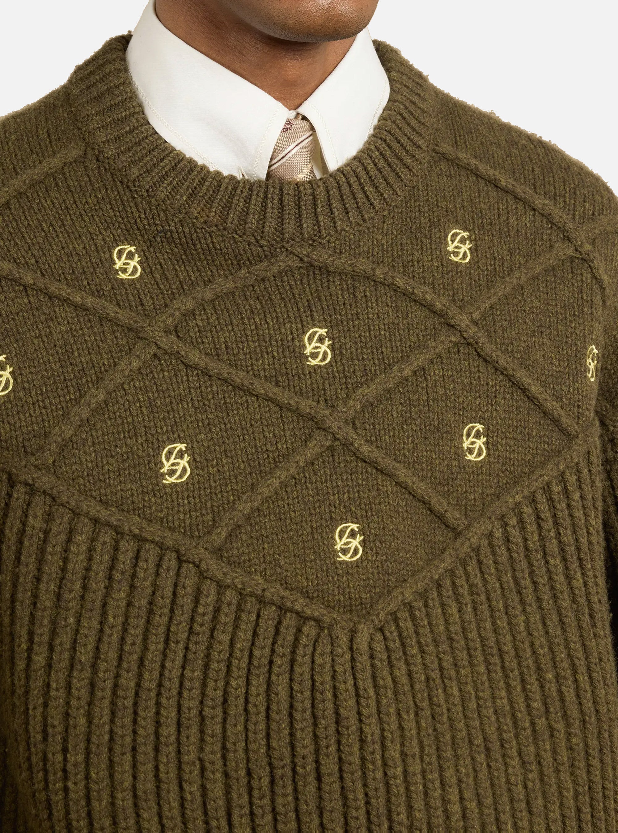 Jersey de punto Monogram Drôle de Monsieur