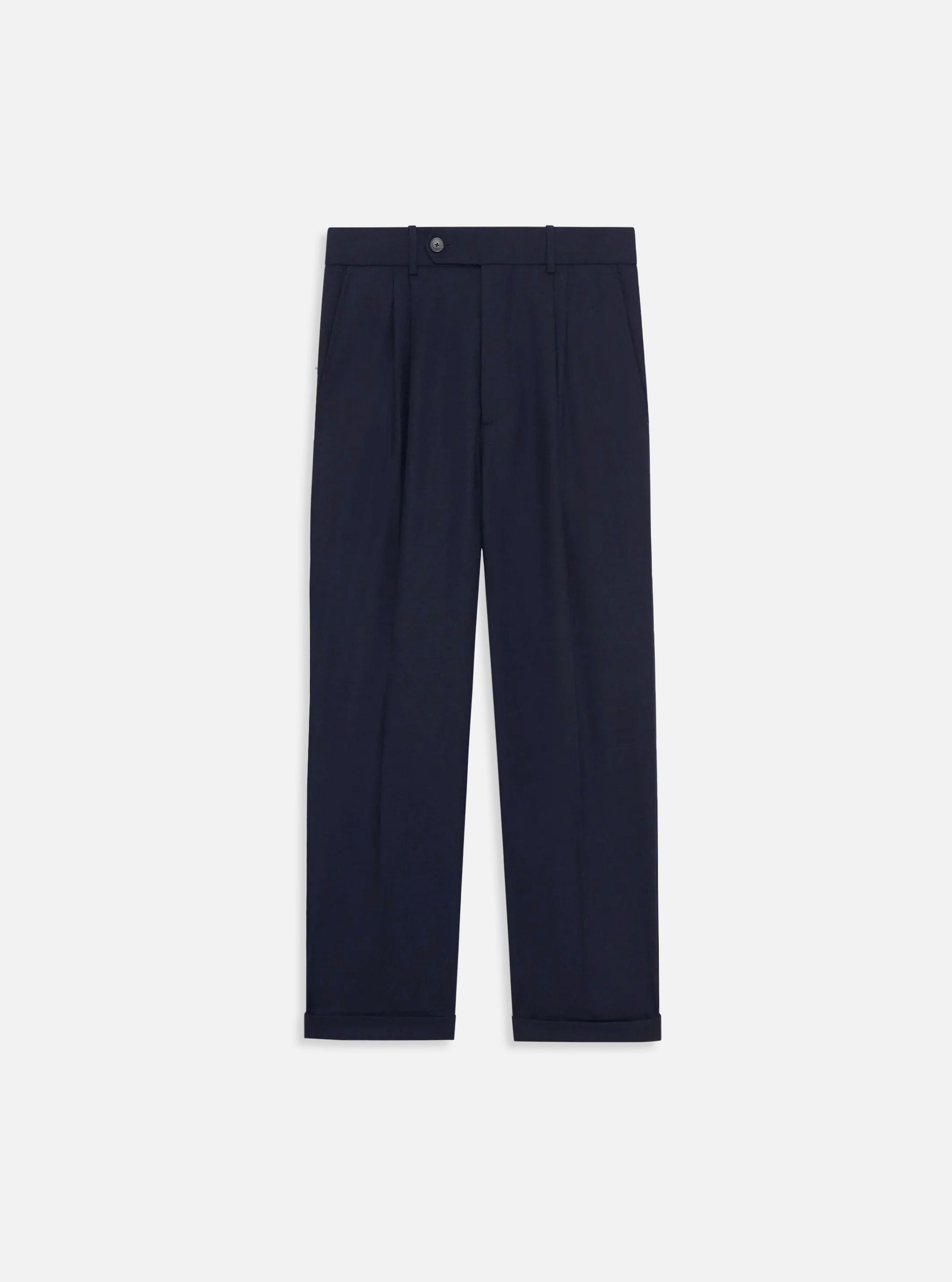 Pantalón Cropped Navy de Drôle de Monsieur