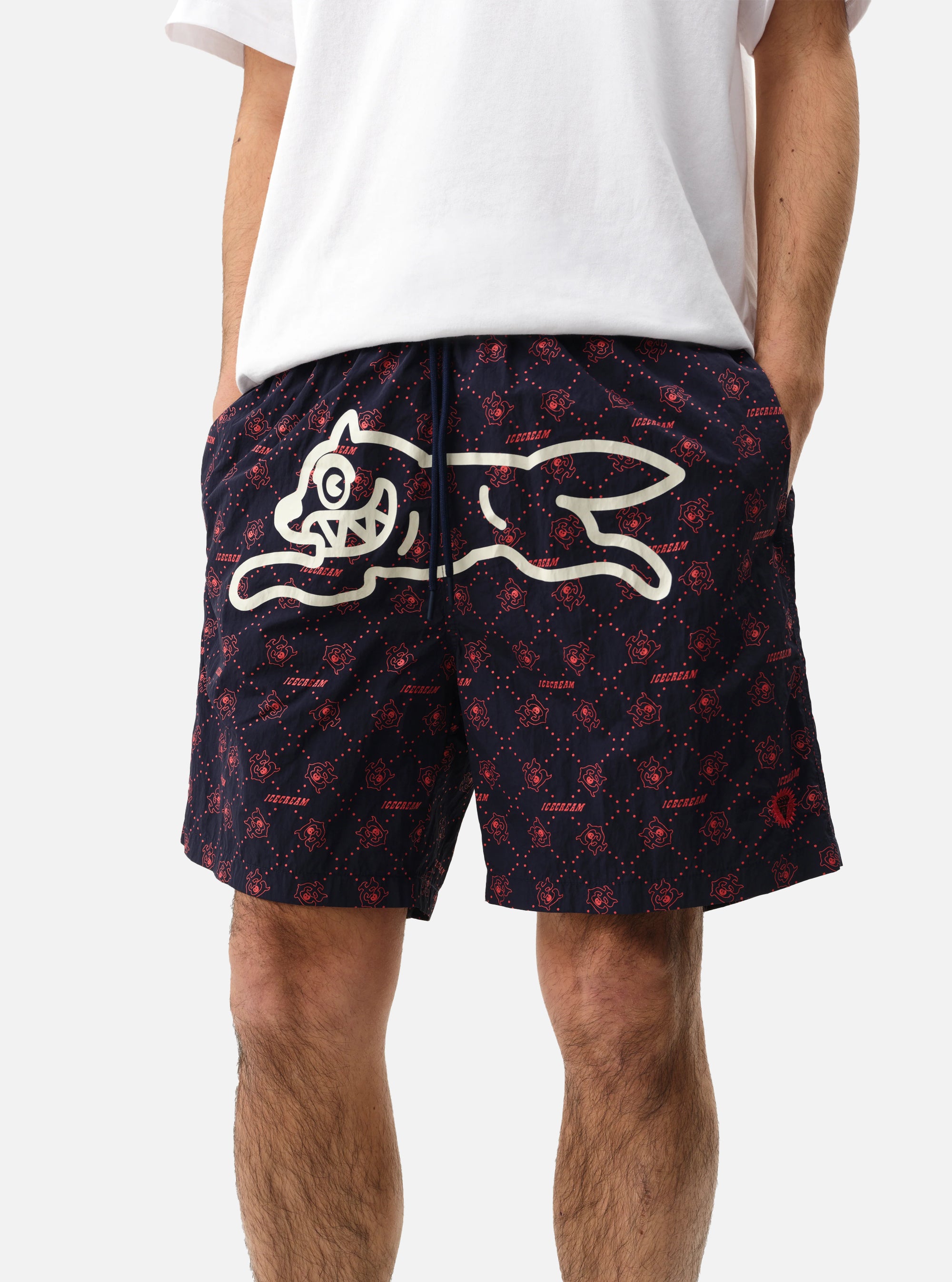 Bañador Monogram con Running Dog de ICECREAM