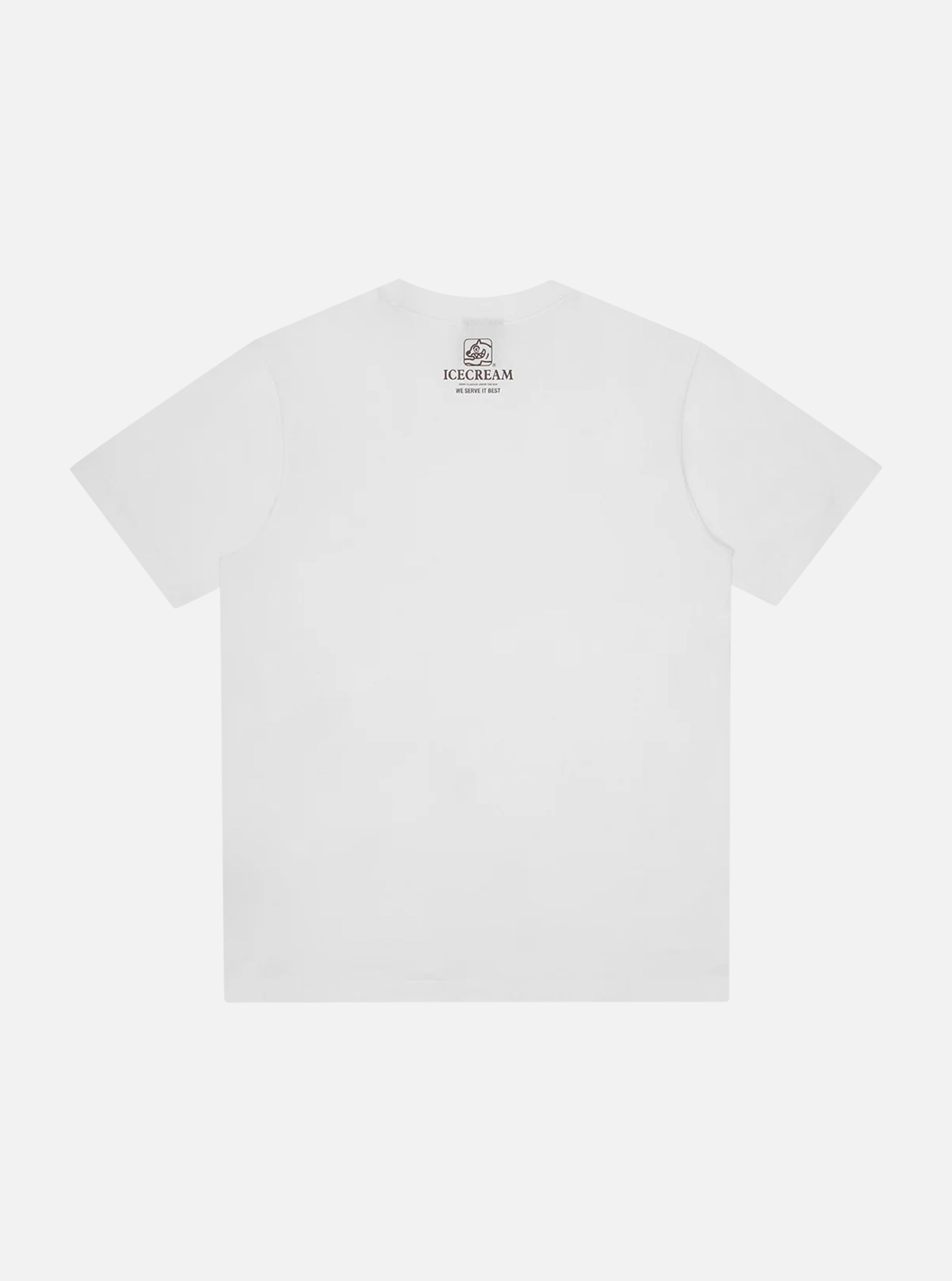 Camiseta blanca Serve It Best de ICECREAM