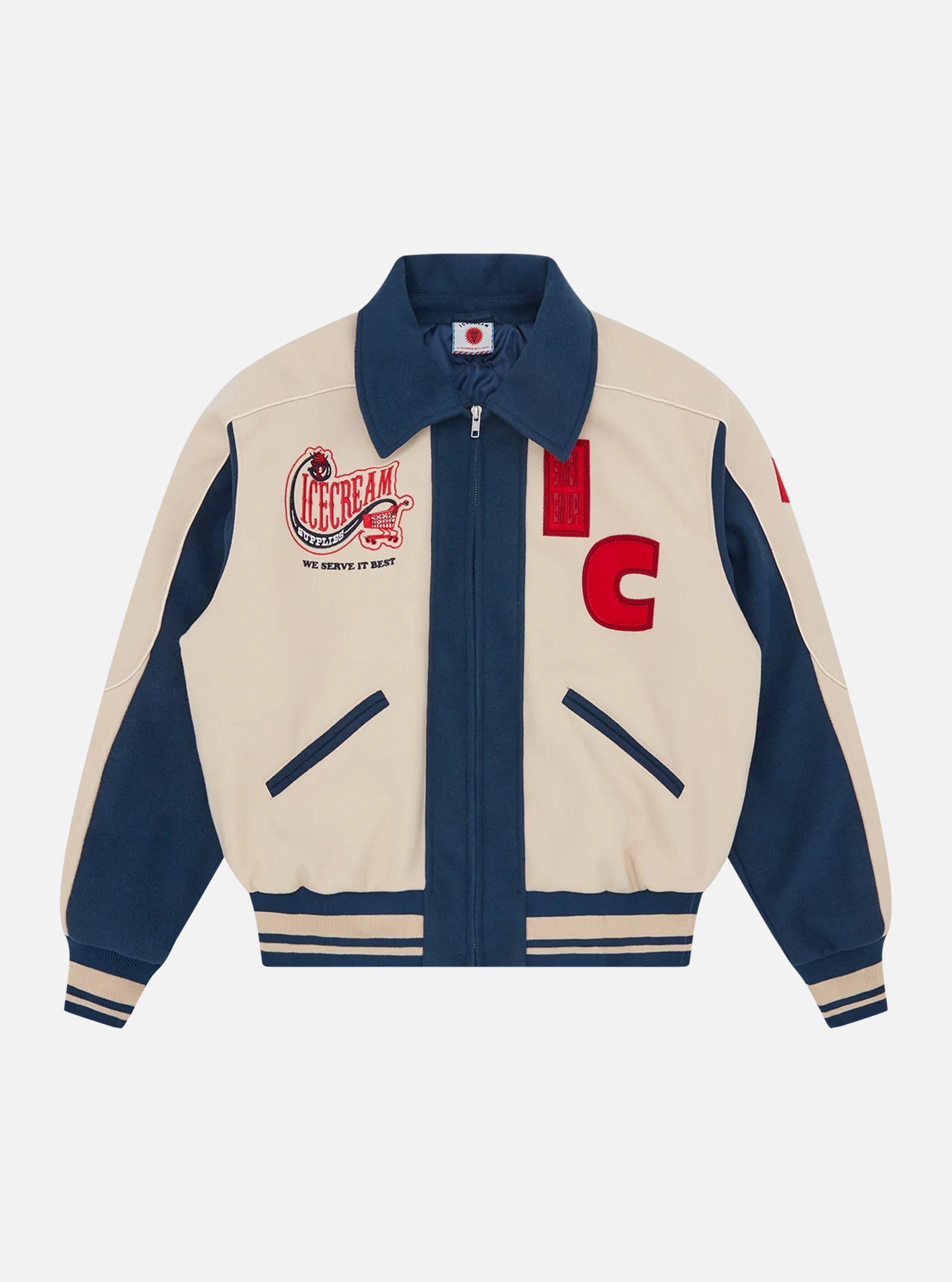 Chaqueta universitaria de ICECREAM