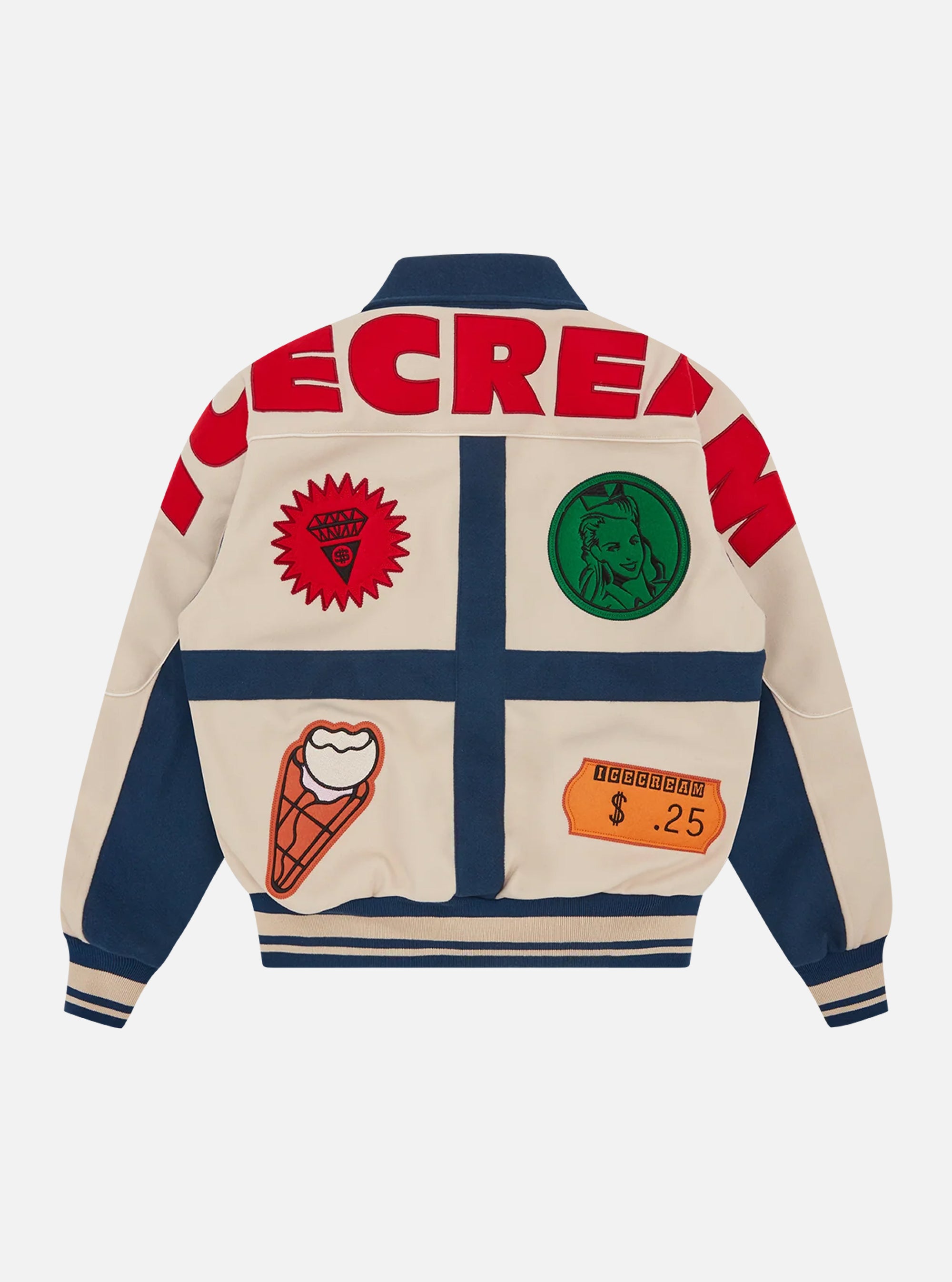 Chaqueta universitaria de ICECREAM