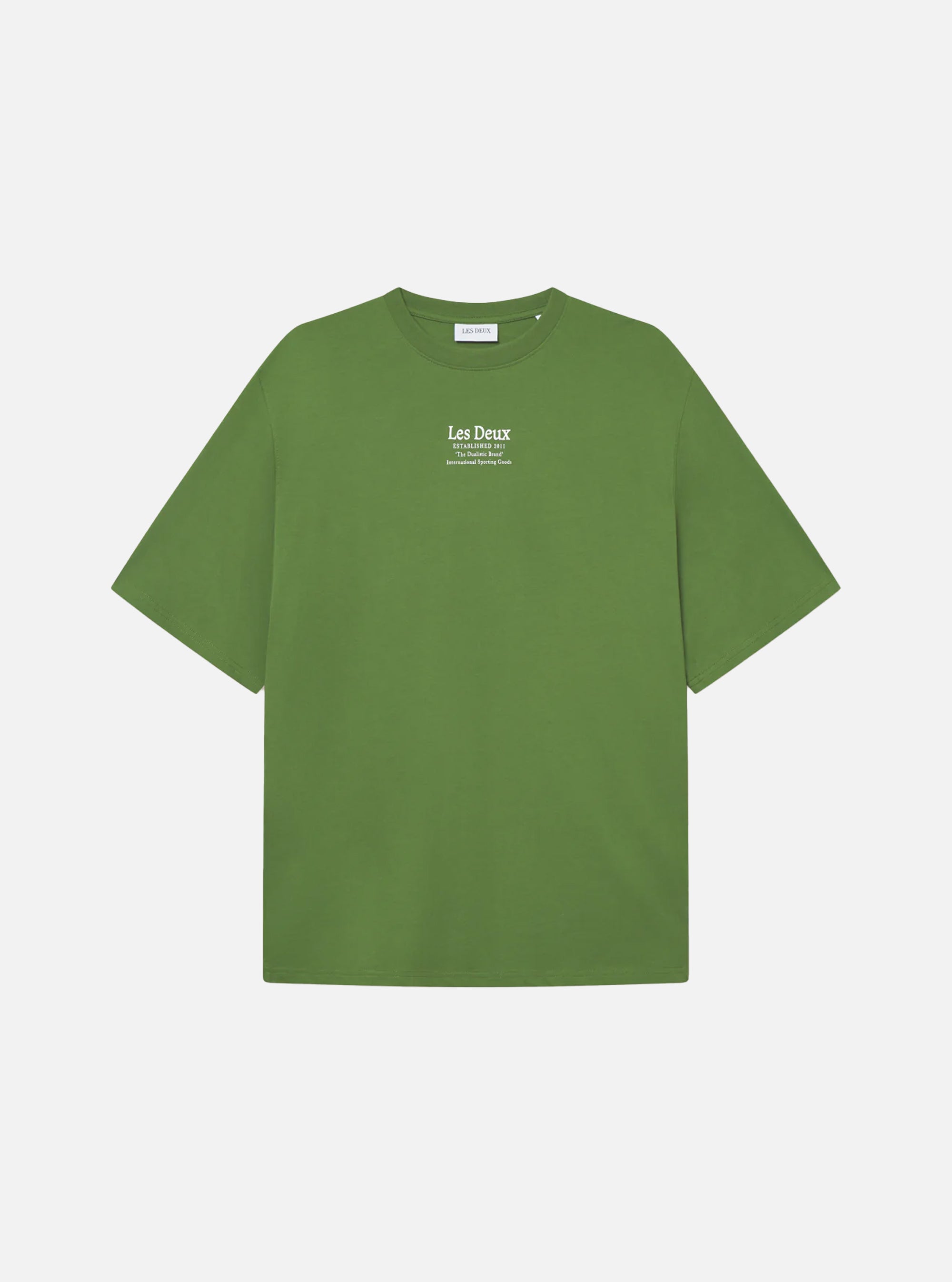 Camiseta Established Verde de Les Deux