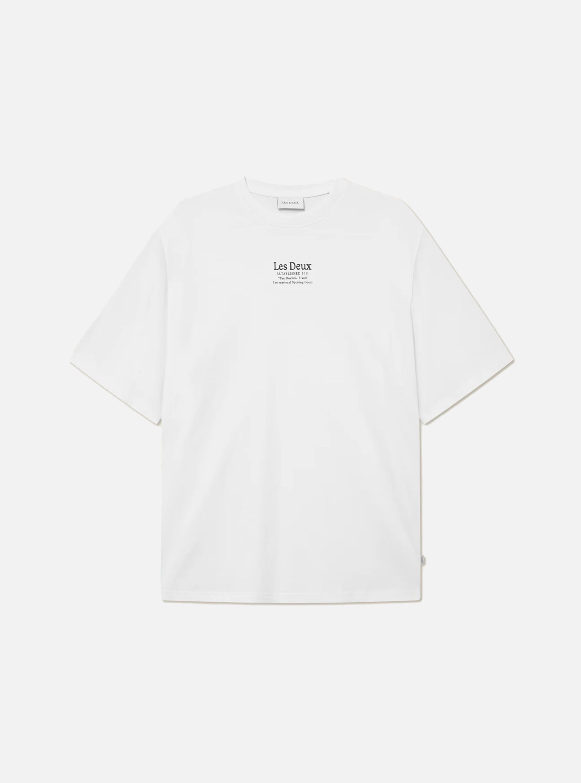 Camiseta Established Blanca de Les Deux
