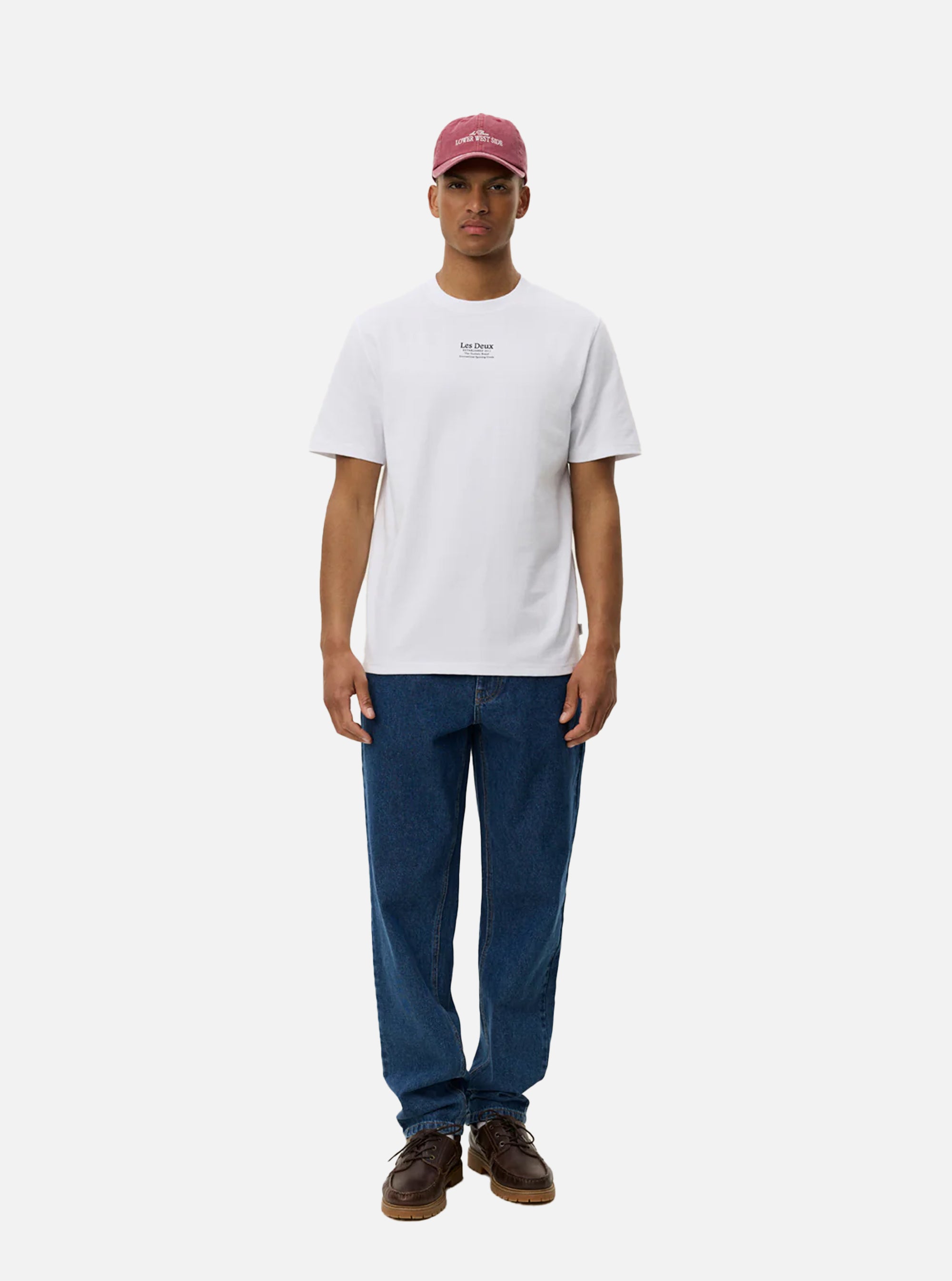 Camiseta Established Blanca de Les Deux
