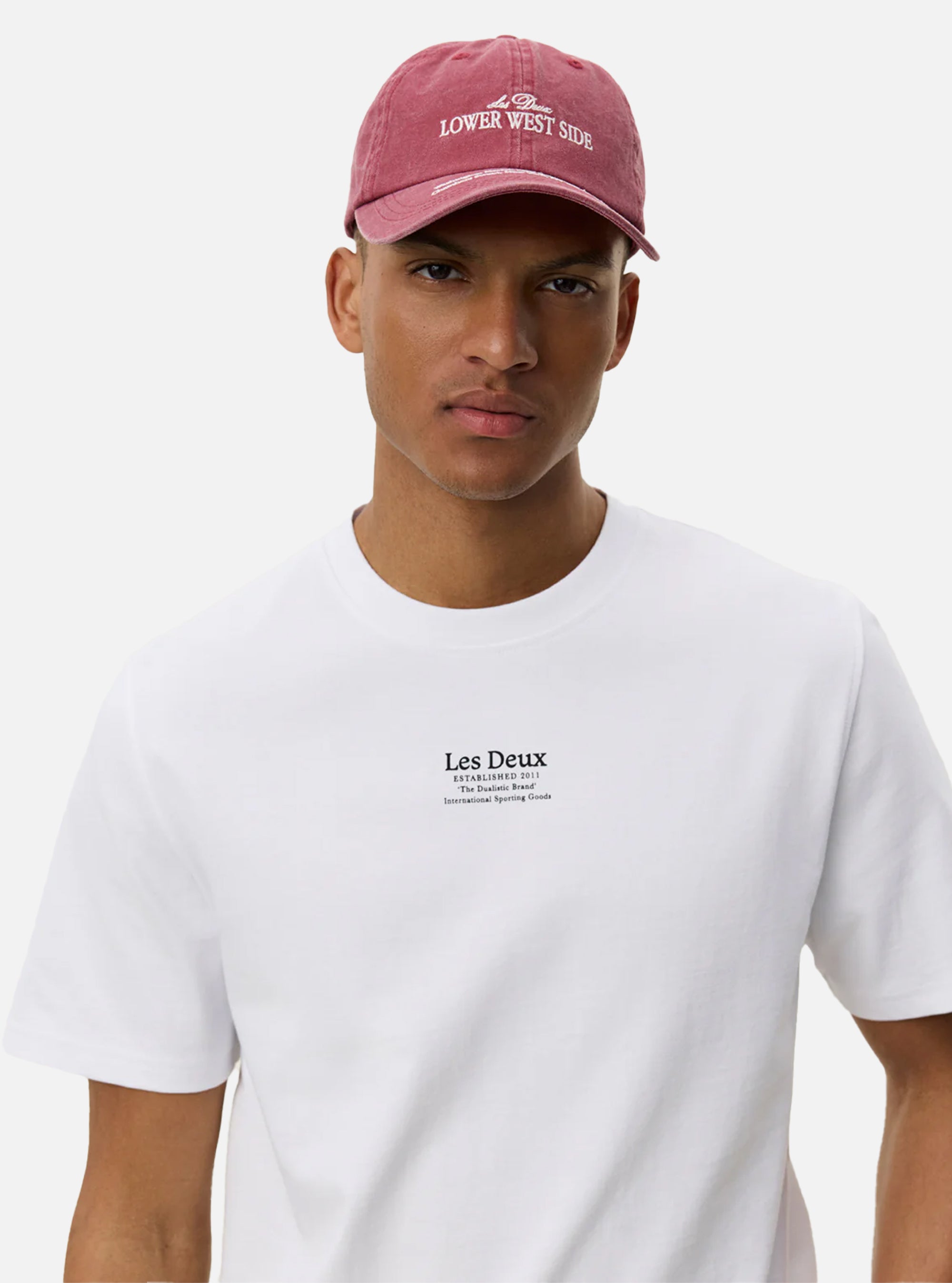 Camiseta Established Blanca de Les Deux