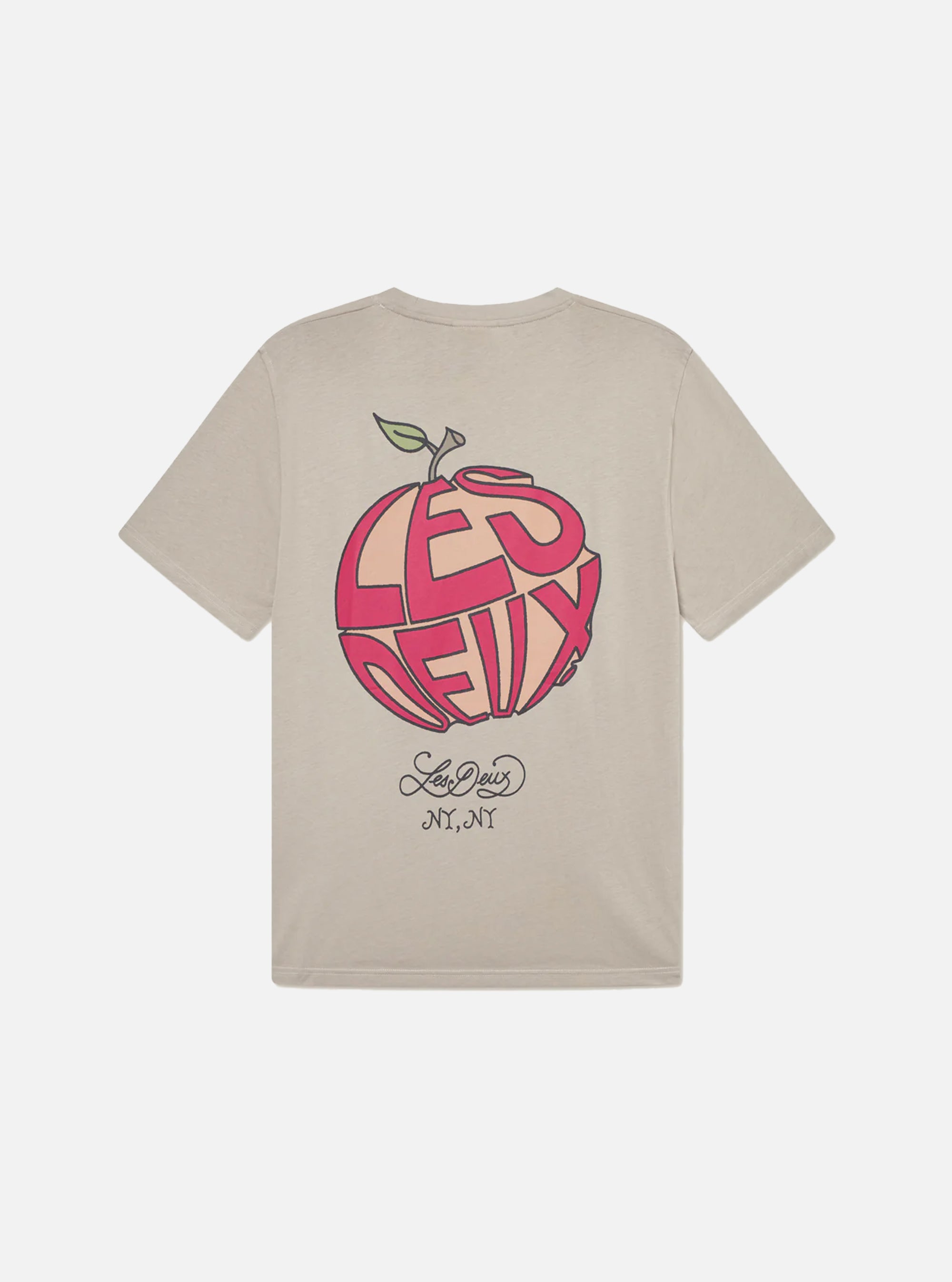 Camiseta Orchard en arena oscuro de Les Deux