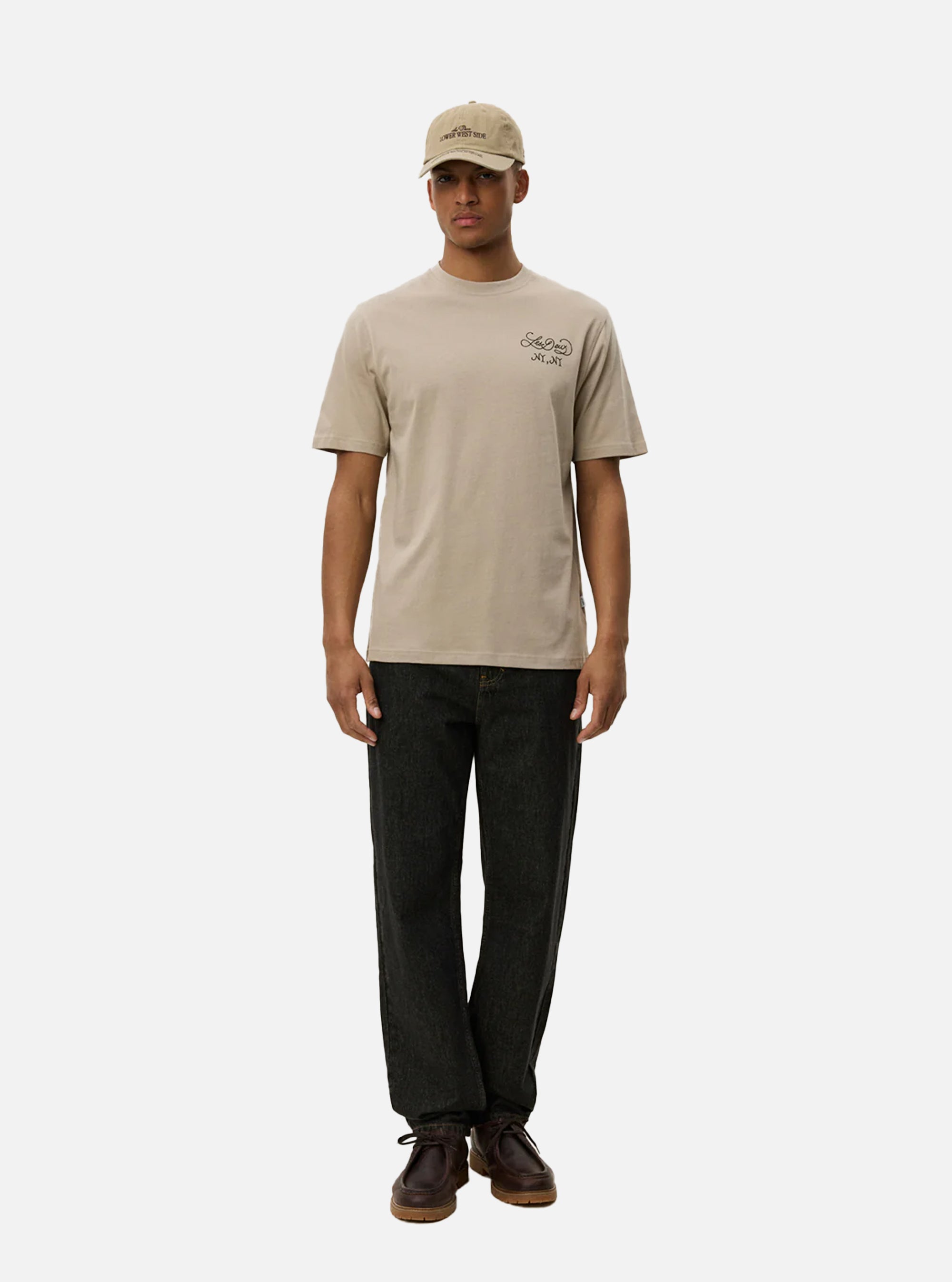 Camiseta Orchard en arena oscuro de Les Deux