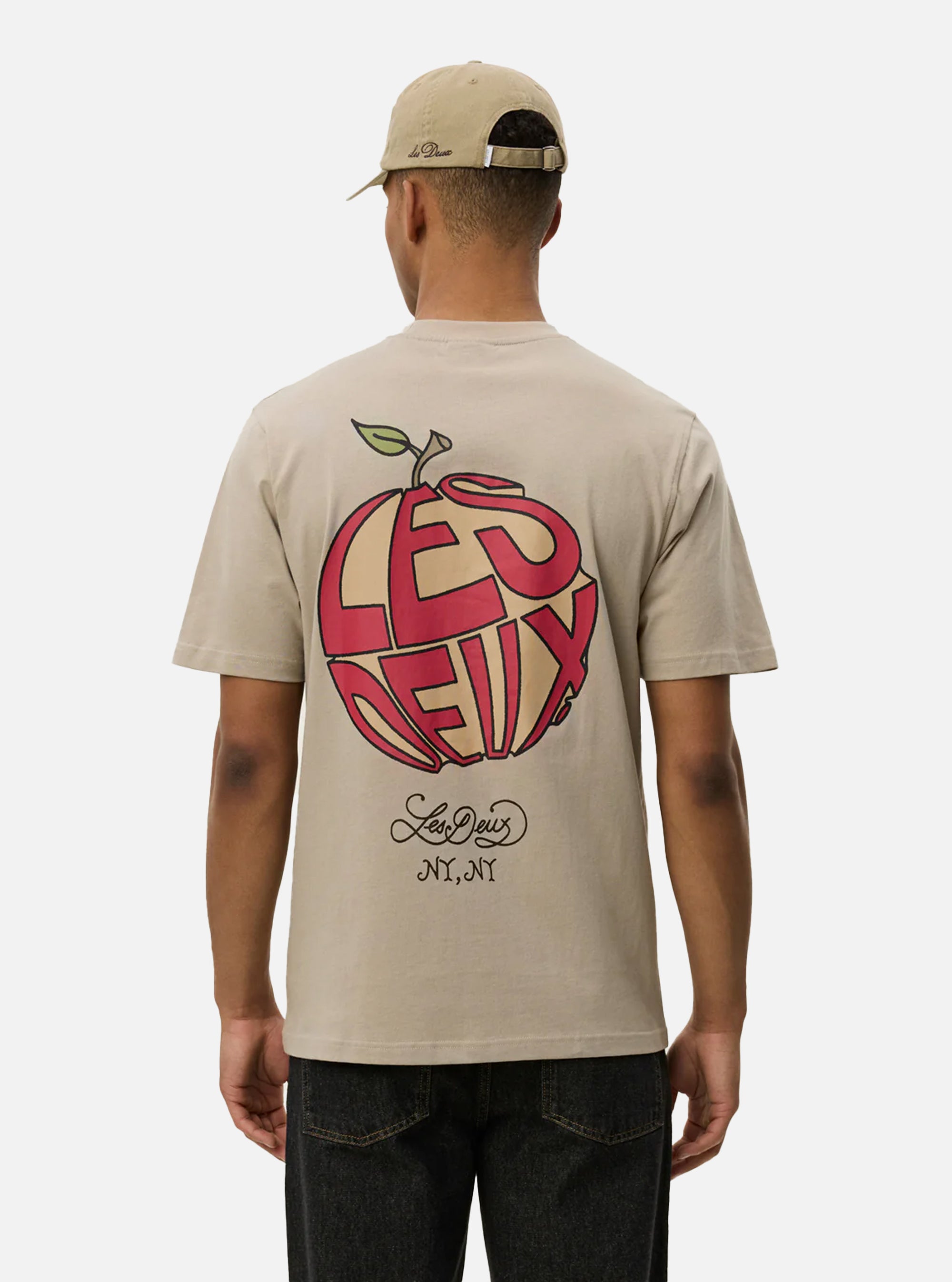 Camiseta Orchard en arena oscuro de Les Deux
